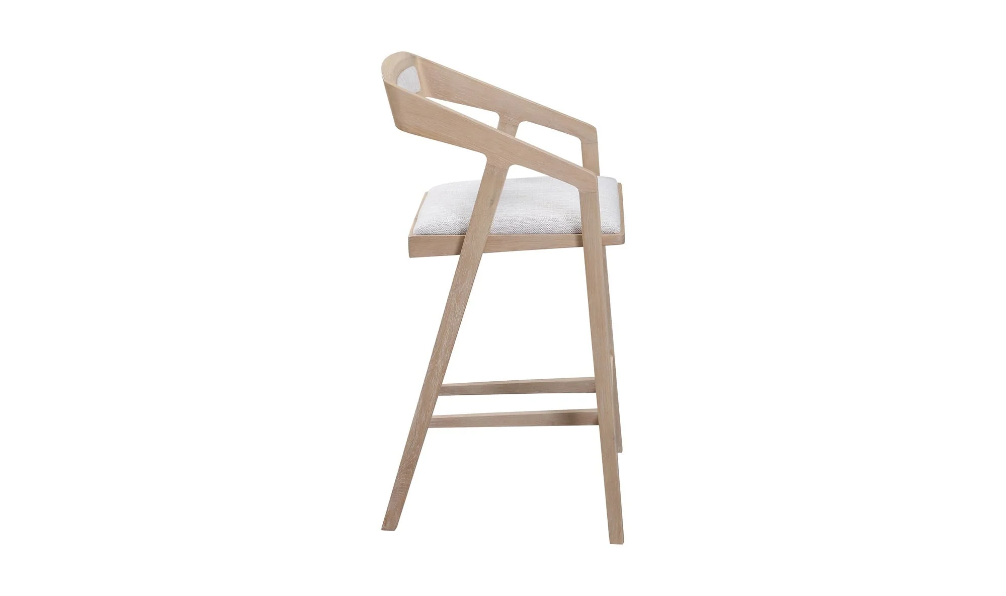 Moe's Home Padma Counter Stool Light Grey - Image 4
