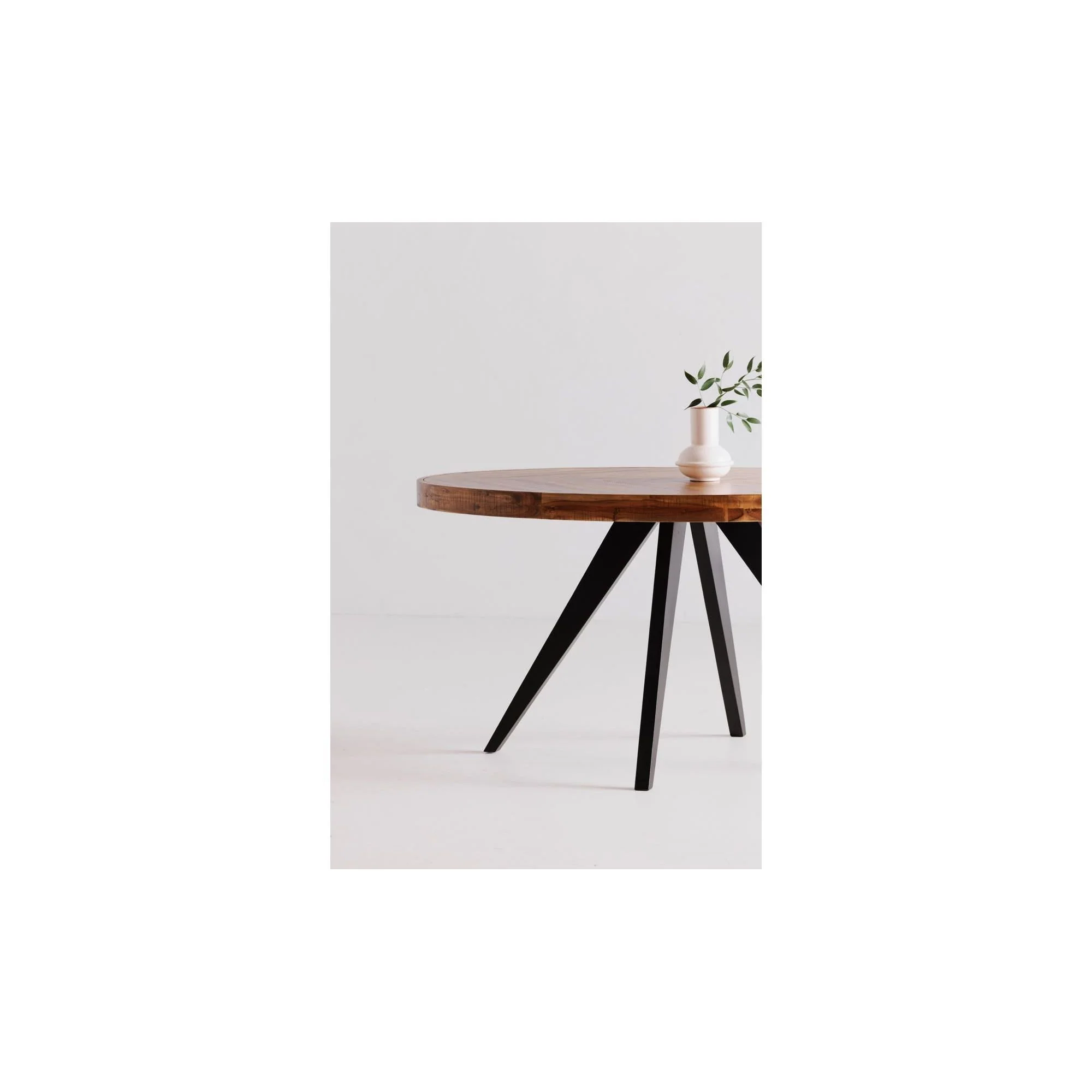Moe's Home Parq Oval Dining Table Amber - Image 3