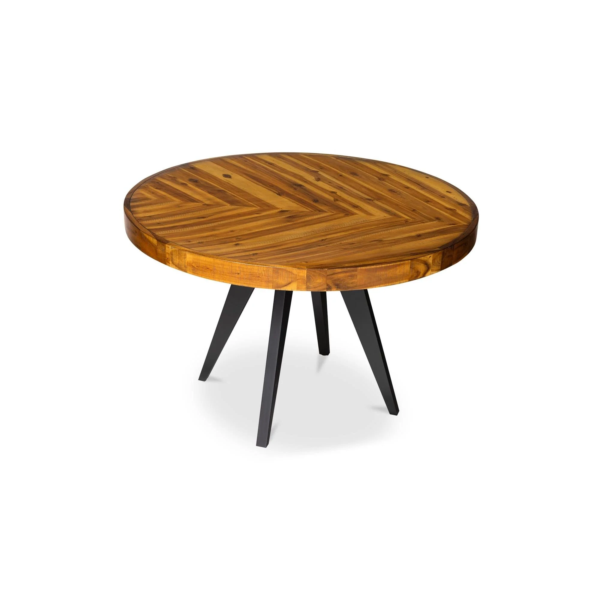 Moe's Home Parq Round Dining Table Amber - Image 5
