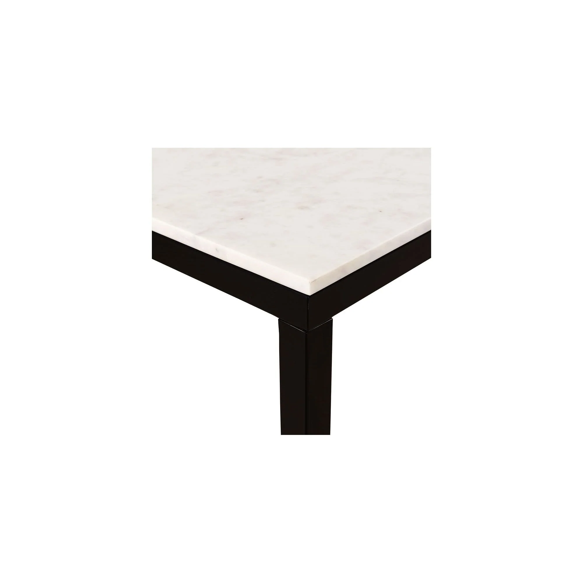 Moe's Home Parson Marble Small Dining Table White - Image 8