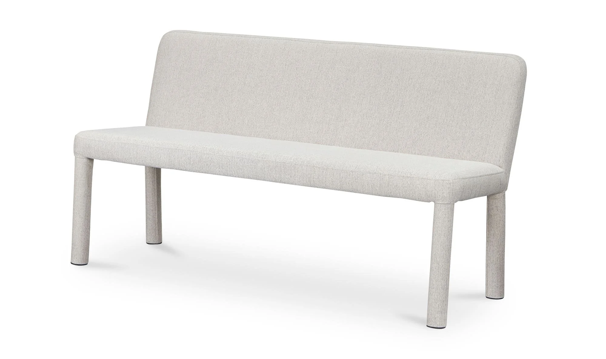 Moe's Home Place Dining Banquette Light Grey - Image 4