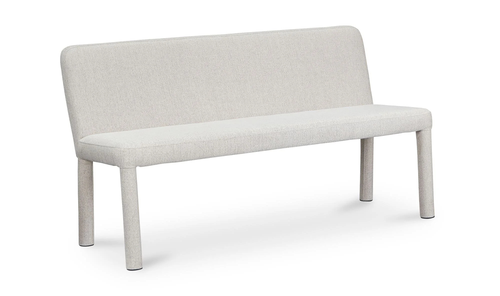 Moe's Home Place Dining Banquette Light Grey - Image 5