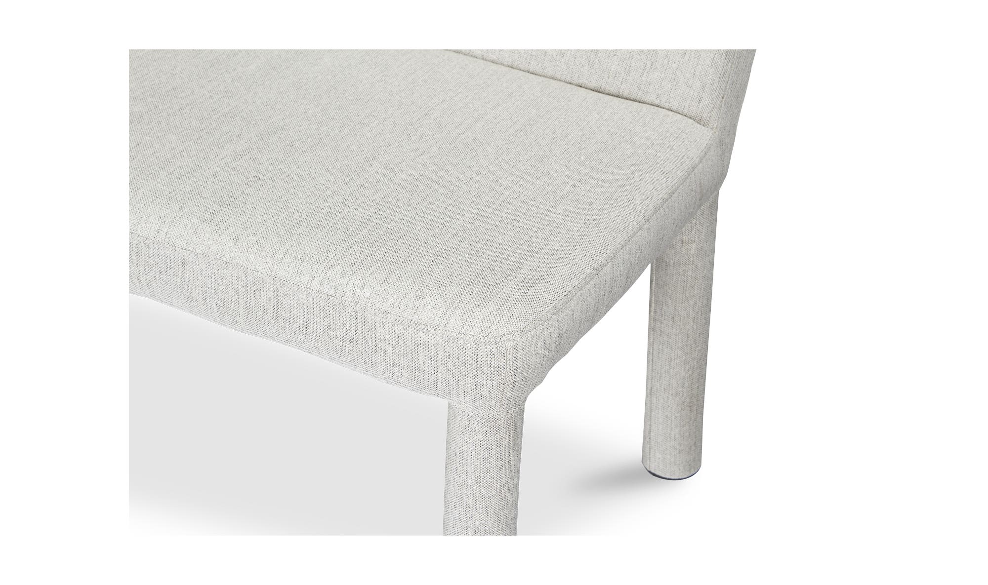 Moe's Home Place Dining Banquette Light Grey - Image 8