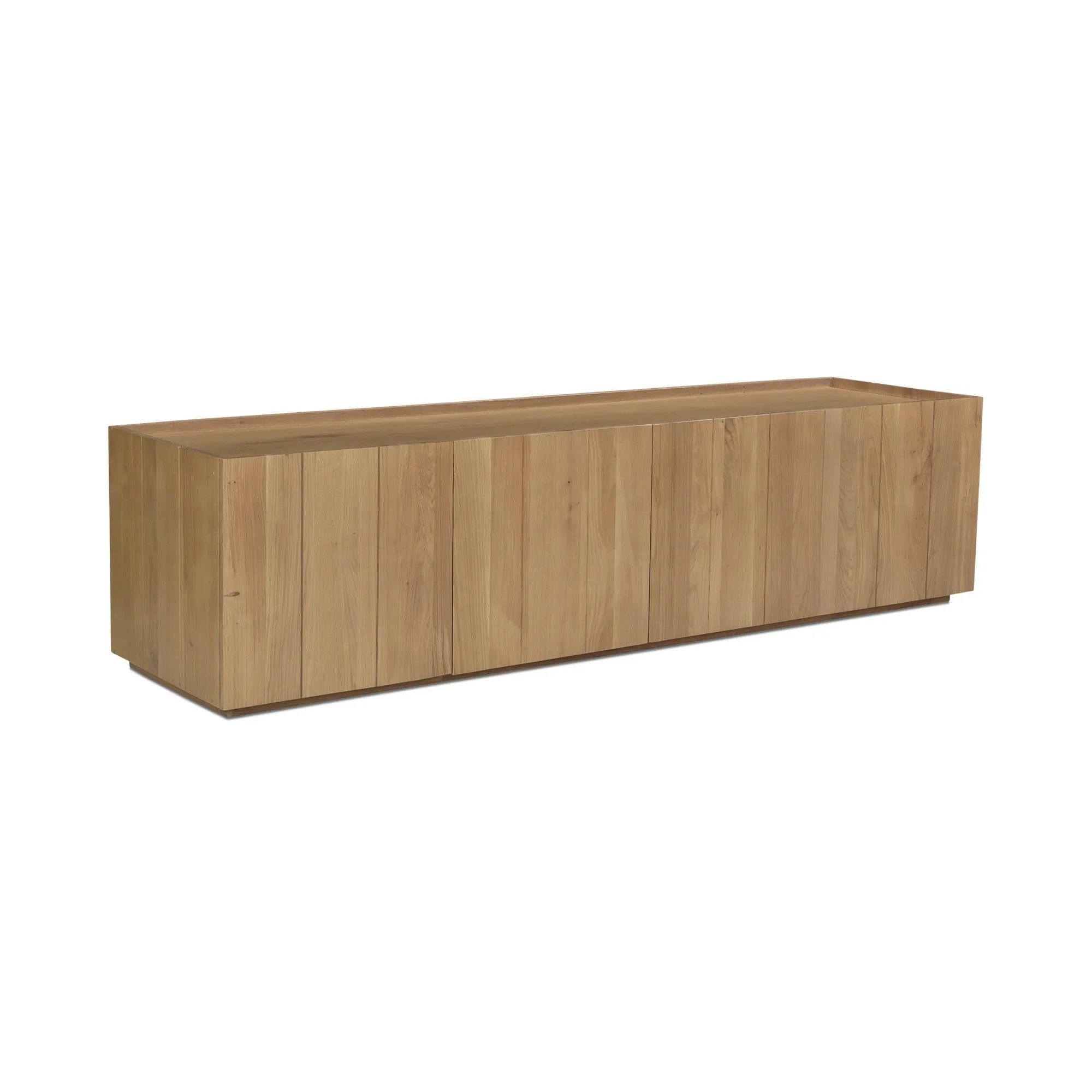 Moe's Home Collection Plank Media Natural Cabinet - Image 7