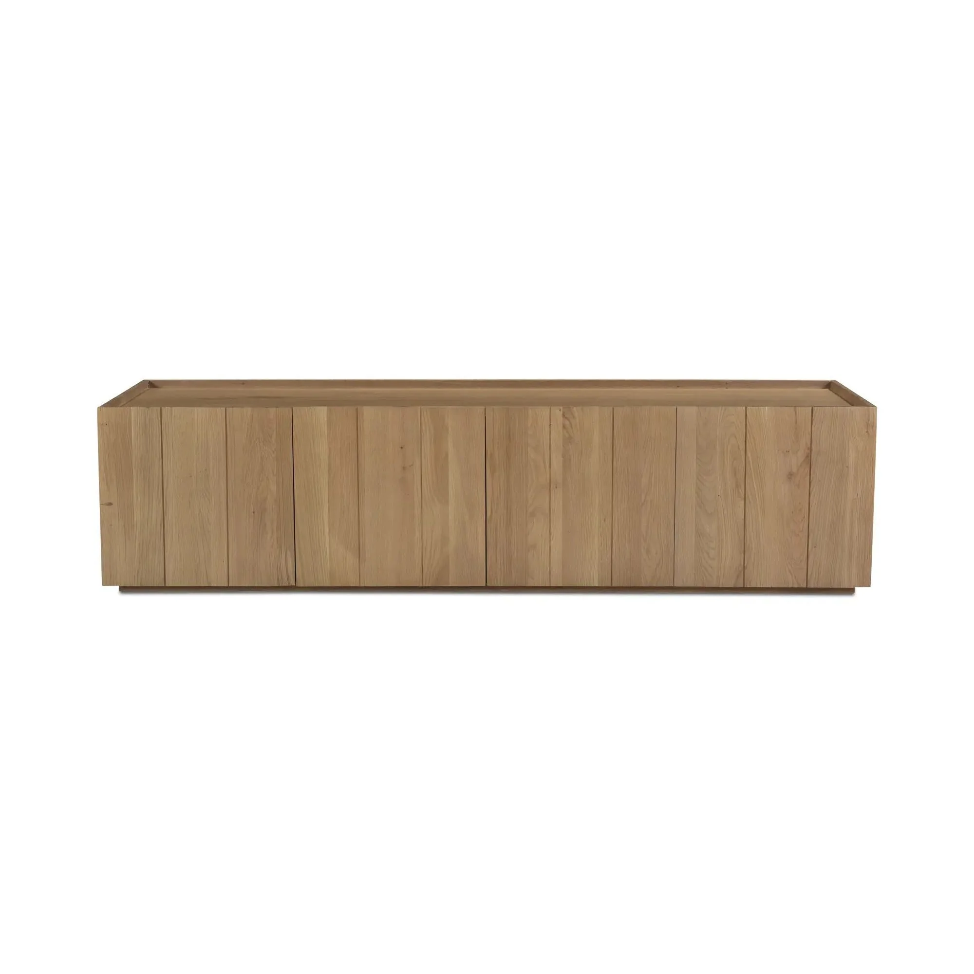 Moe's Home Collection Plank Media Natural Cabinet - Image 8