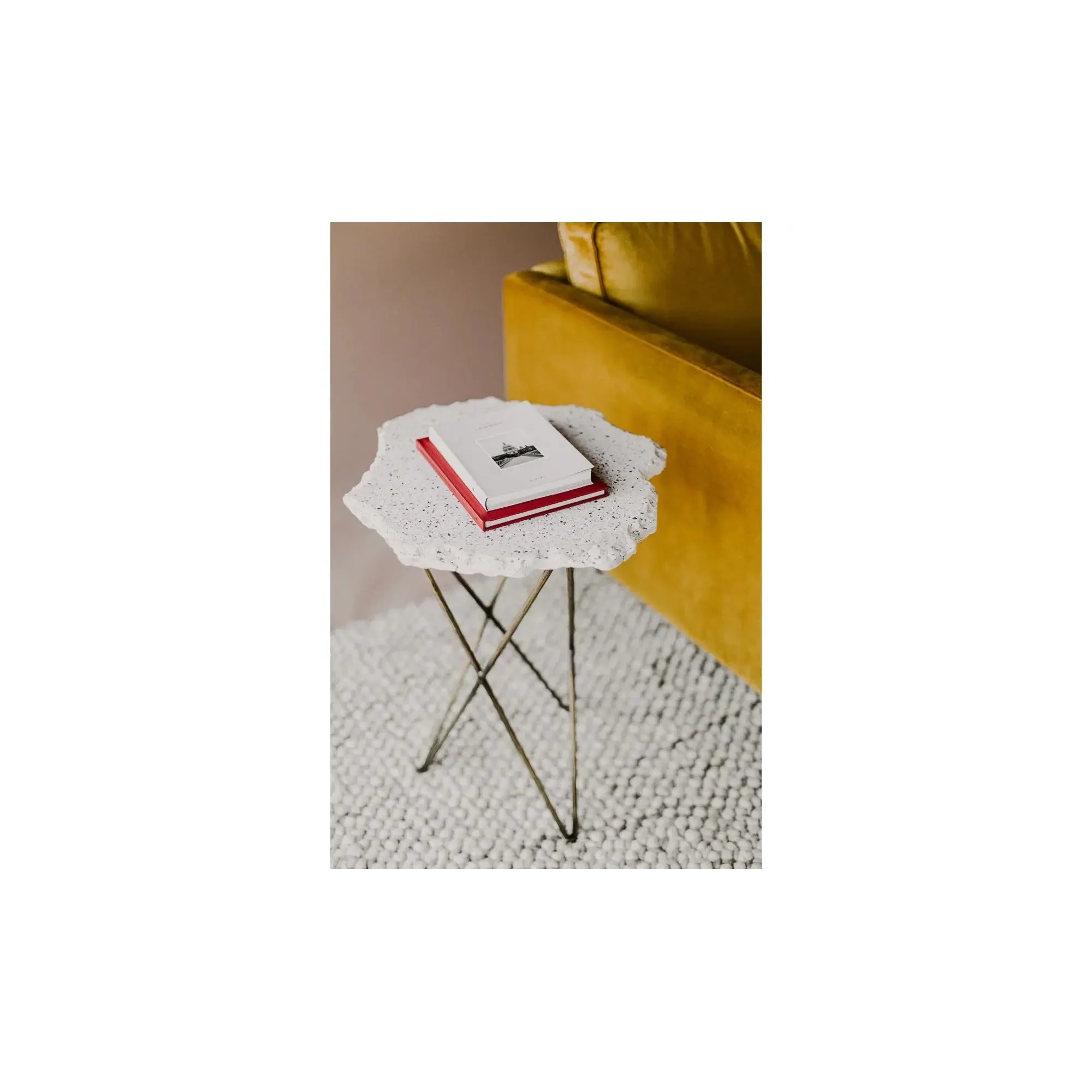 Moe's Home Collection Positano Terrazzo Side Table - Image 2