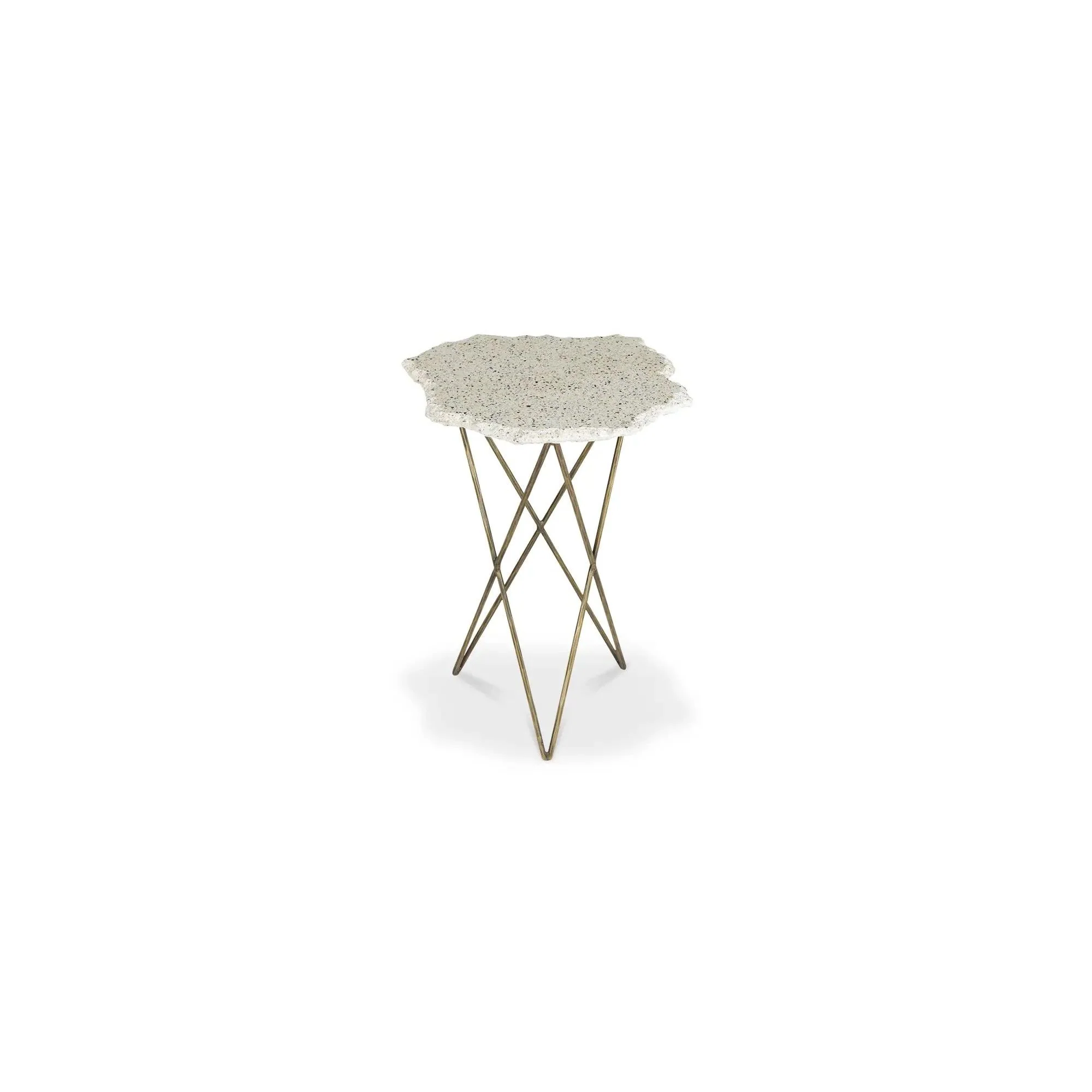Moe's Home Collection Positano Terrazzo Side Table - Image 3