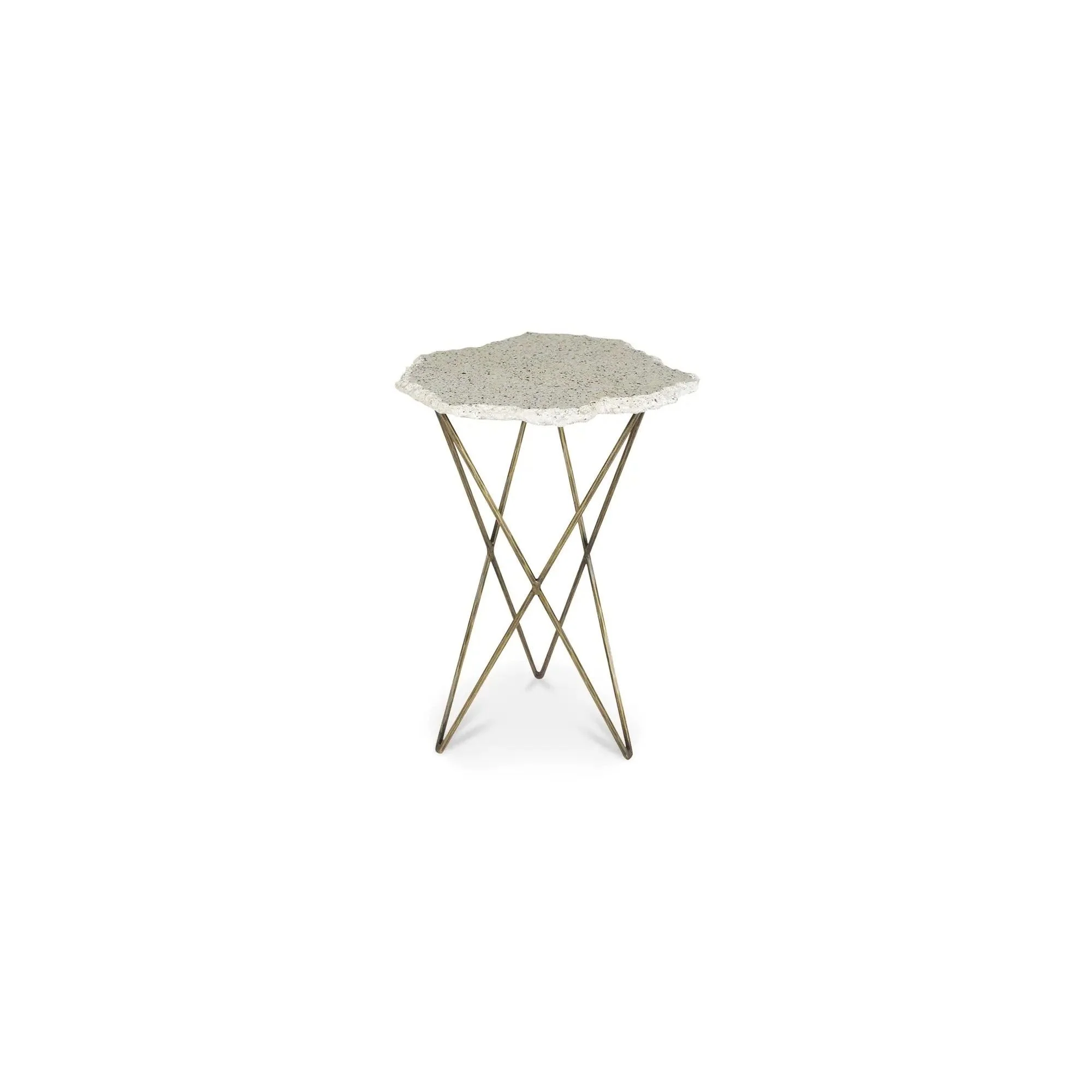 Moe's Home Collection Positano Terrazzo Side Table - Image 4