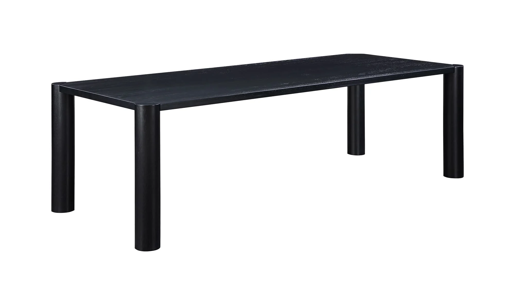 Moe's Home Post Large Dining Table Black - Image 5