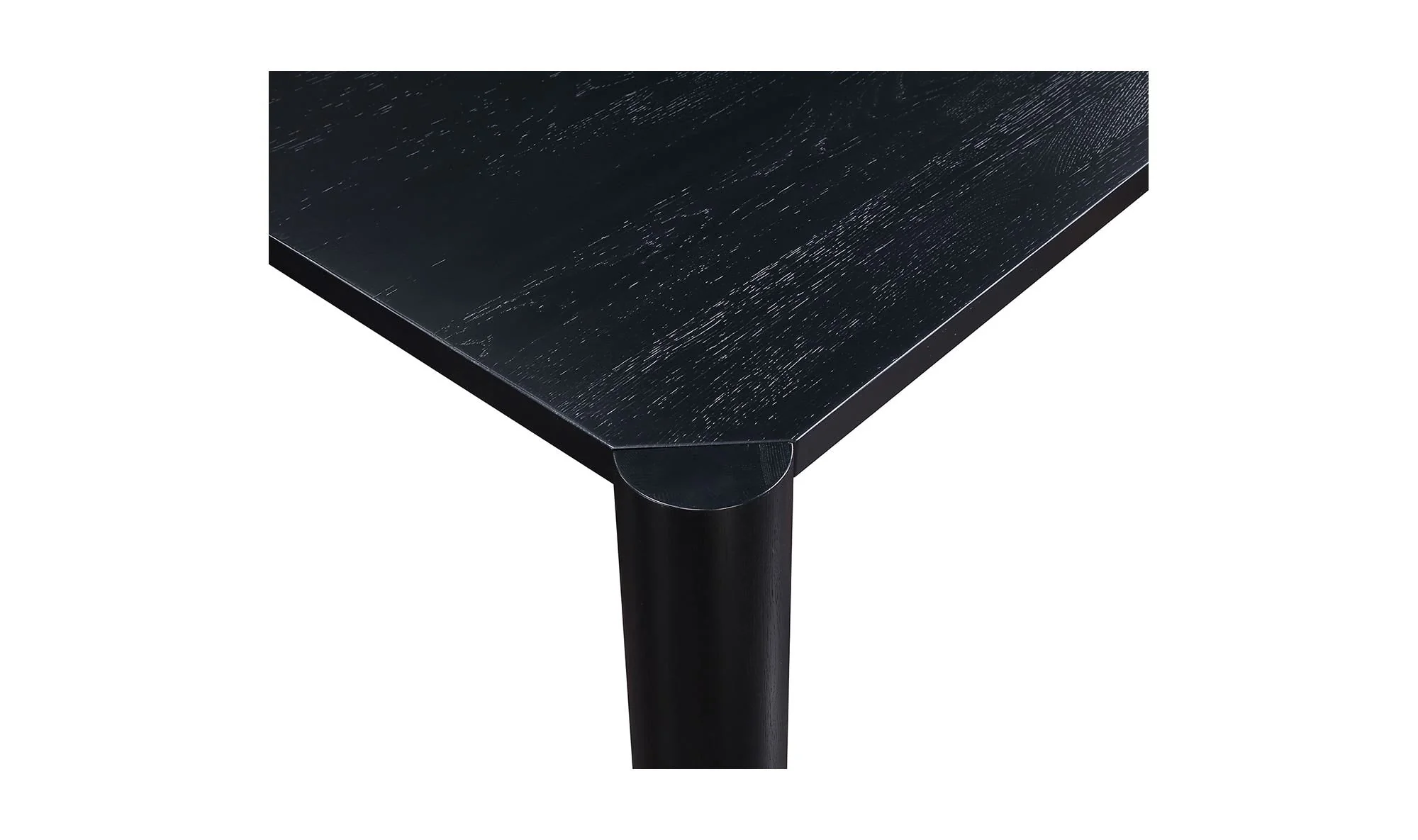 Moe's Home Post Large Dining Table Black - Image 7
