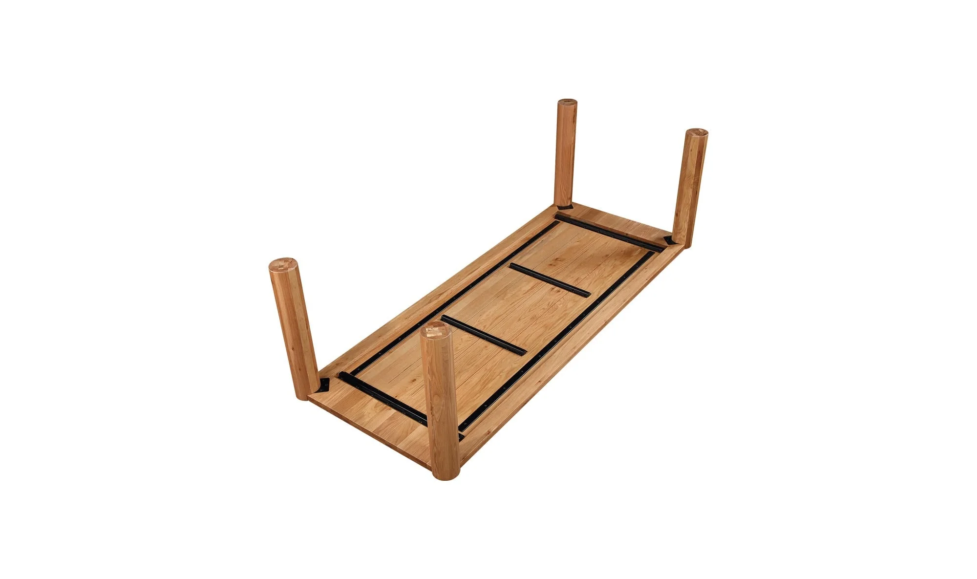 Moe's Home Post Large Table Large Natural Oak - Image 8