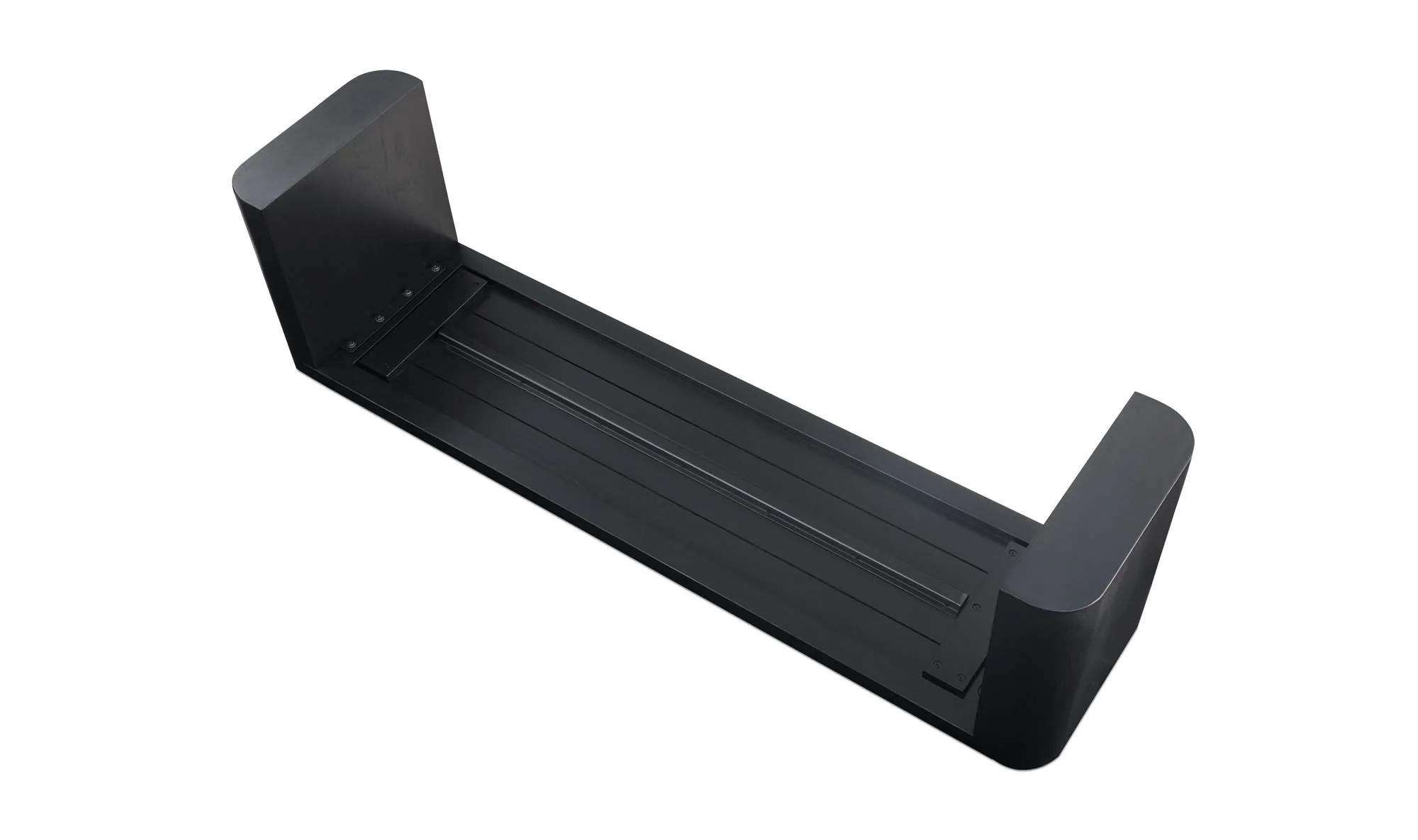 Moe's Home Post Small Dining Bench Black - Image 7