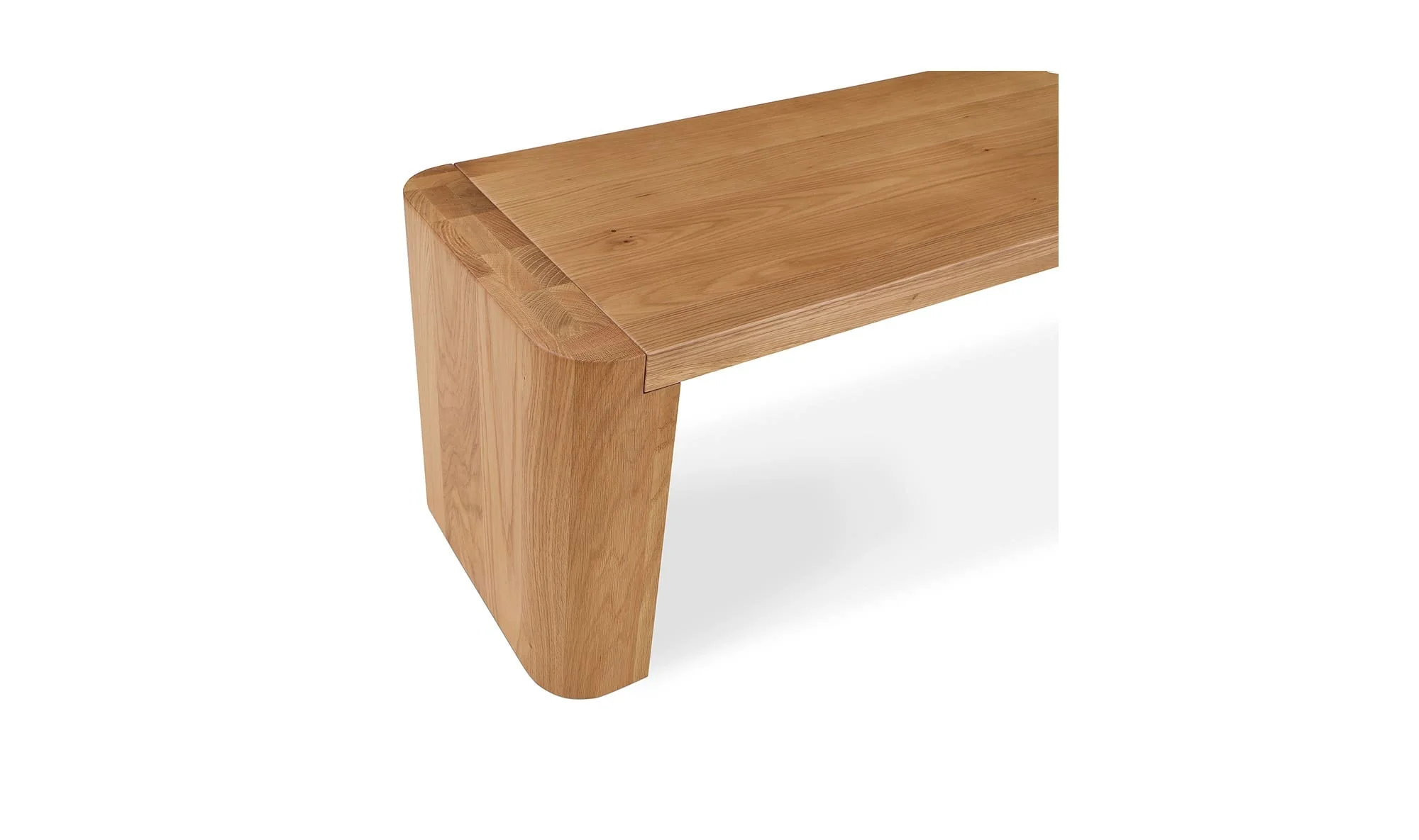 Moe's Home Post Small Dining Bench Natural - Image 6