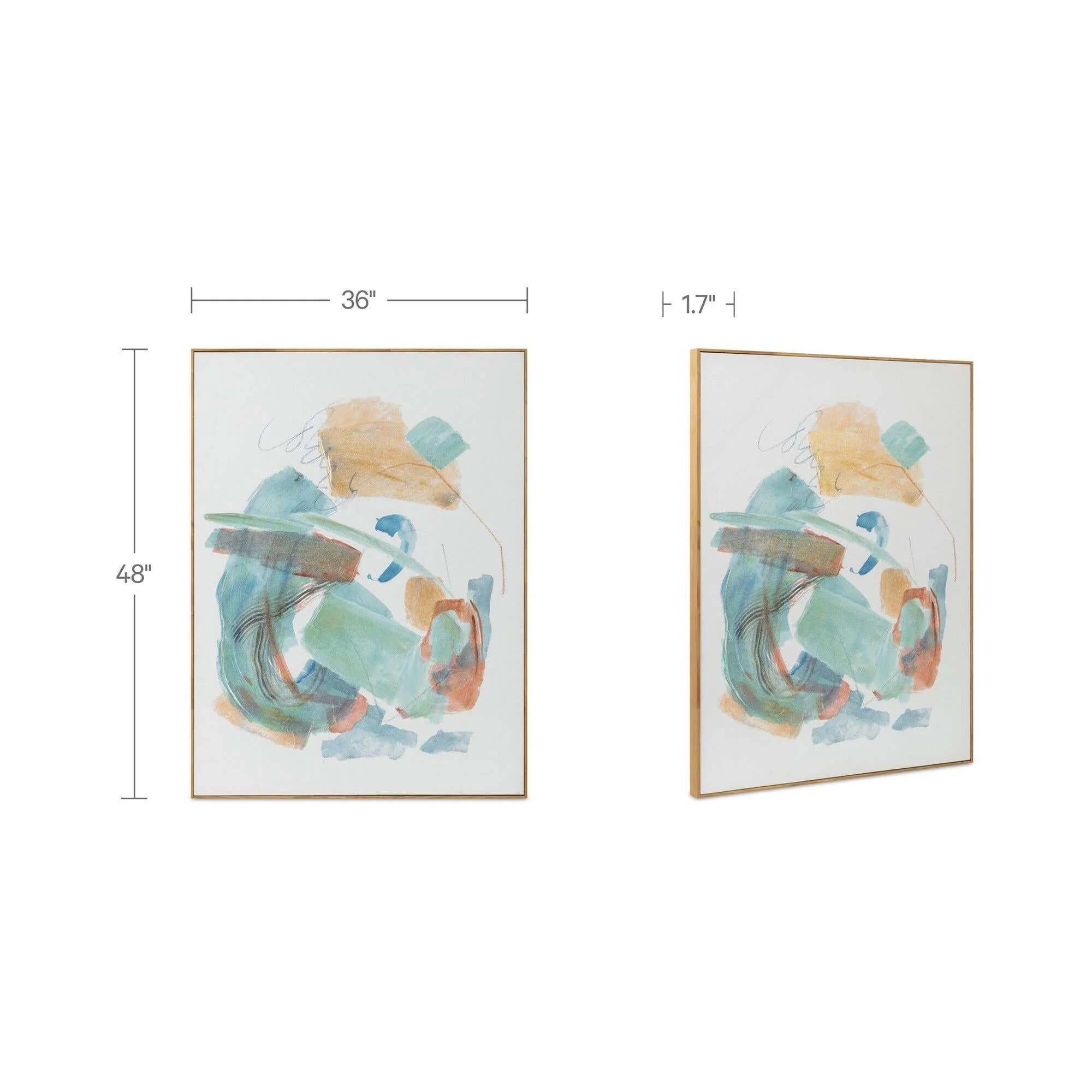 Moe's Home Prose Framed Painting - Image 7