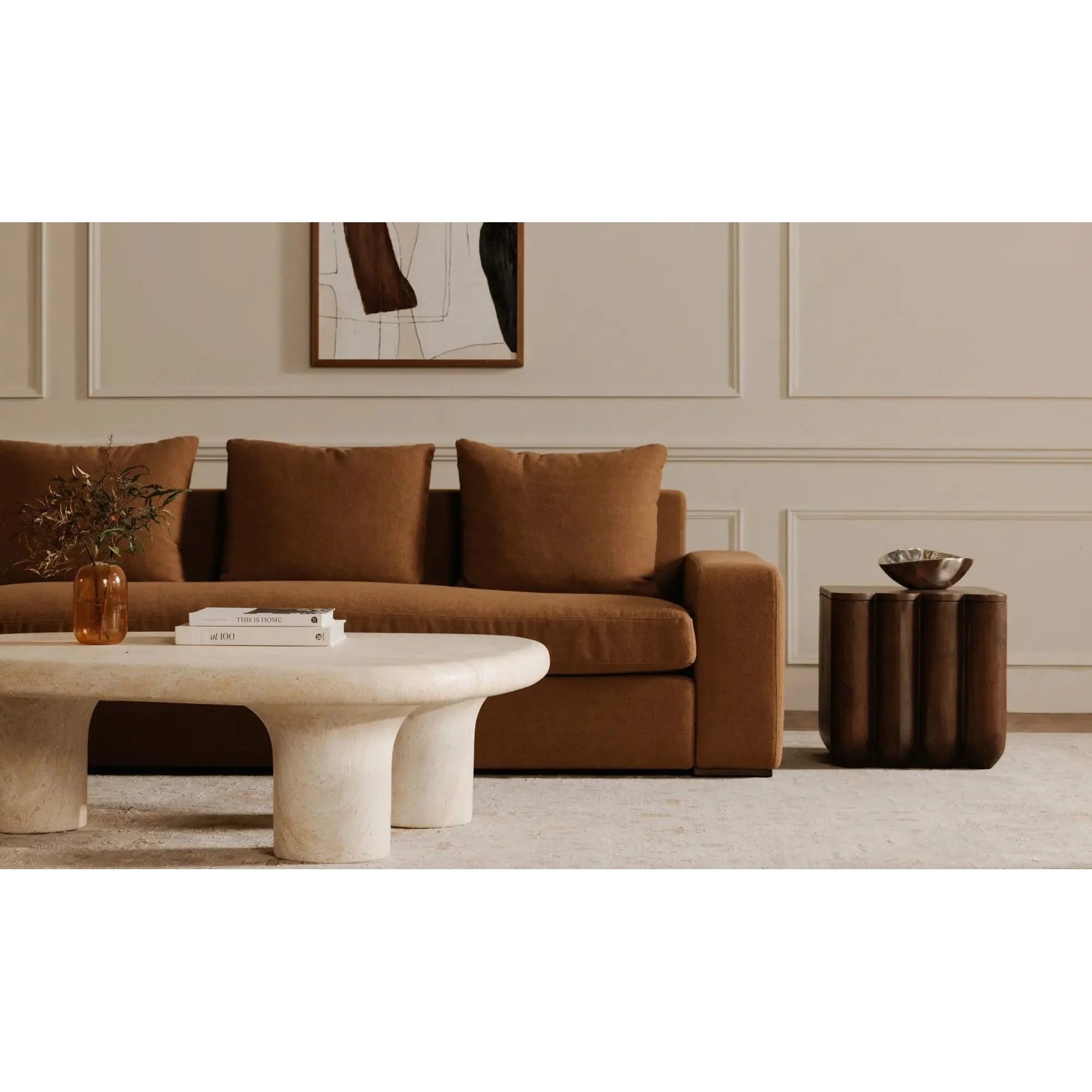 Moe's Home Collection Punyo Punyo Espresso Brown Accent Table - Image 2
