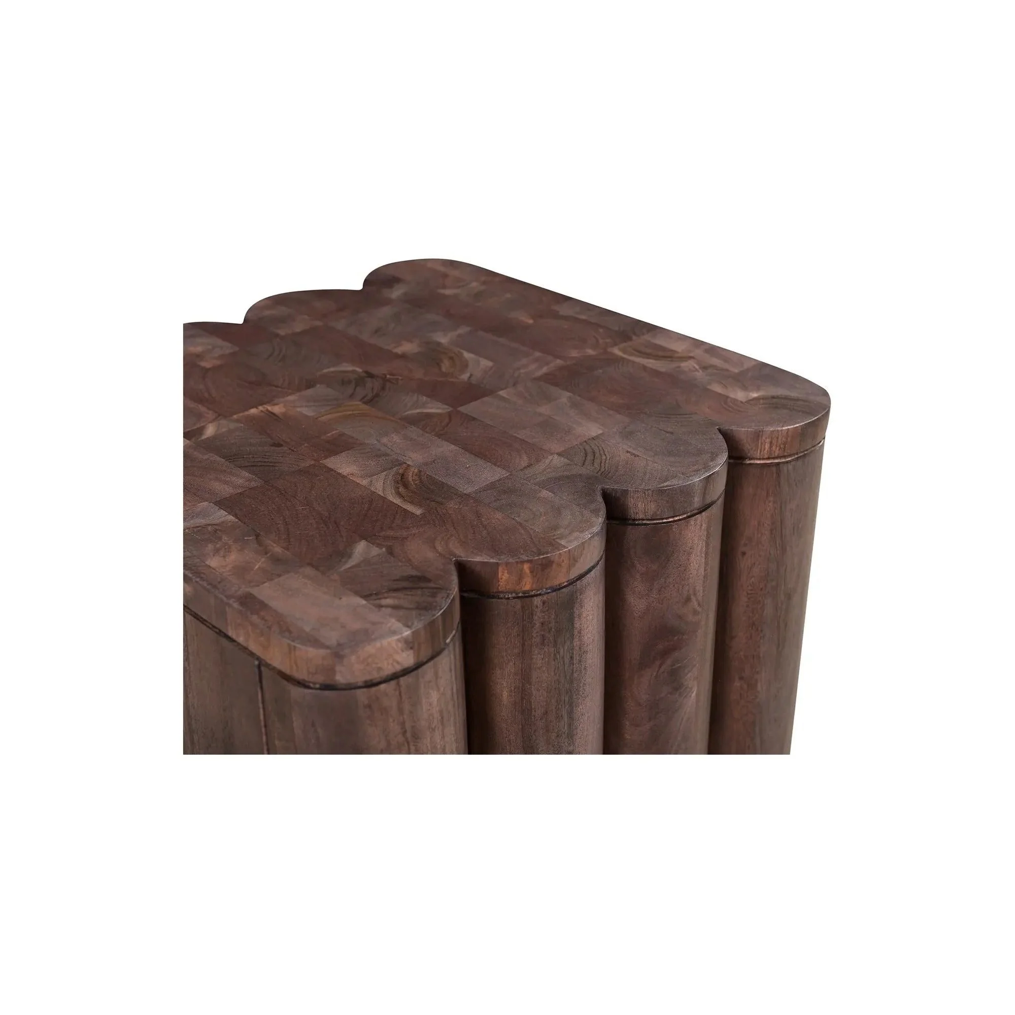 Moe's Home Collection Punyo Punyo Espresso Brown Accent Table - Image 7
