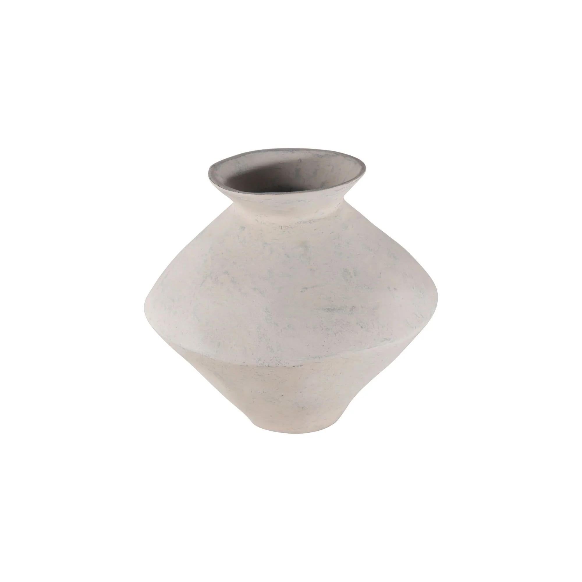 Moe's Home Raja Medium Decorative Vessel White - Image 5