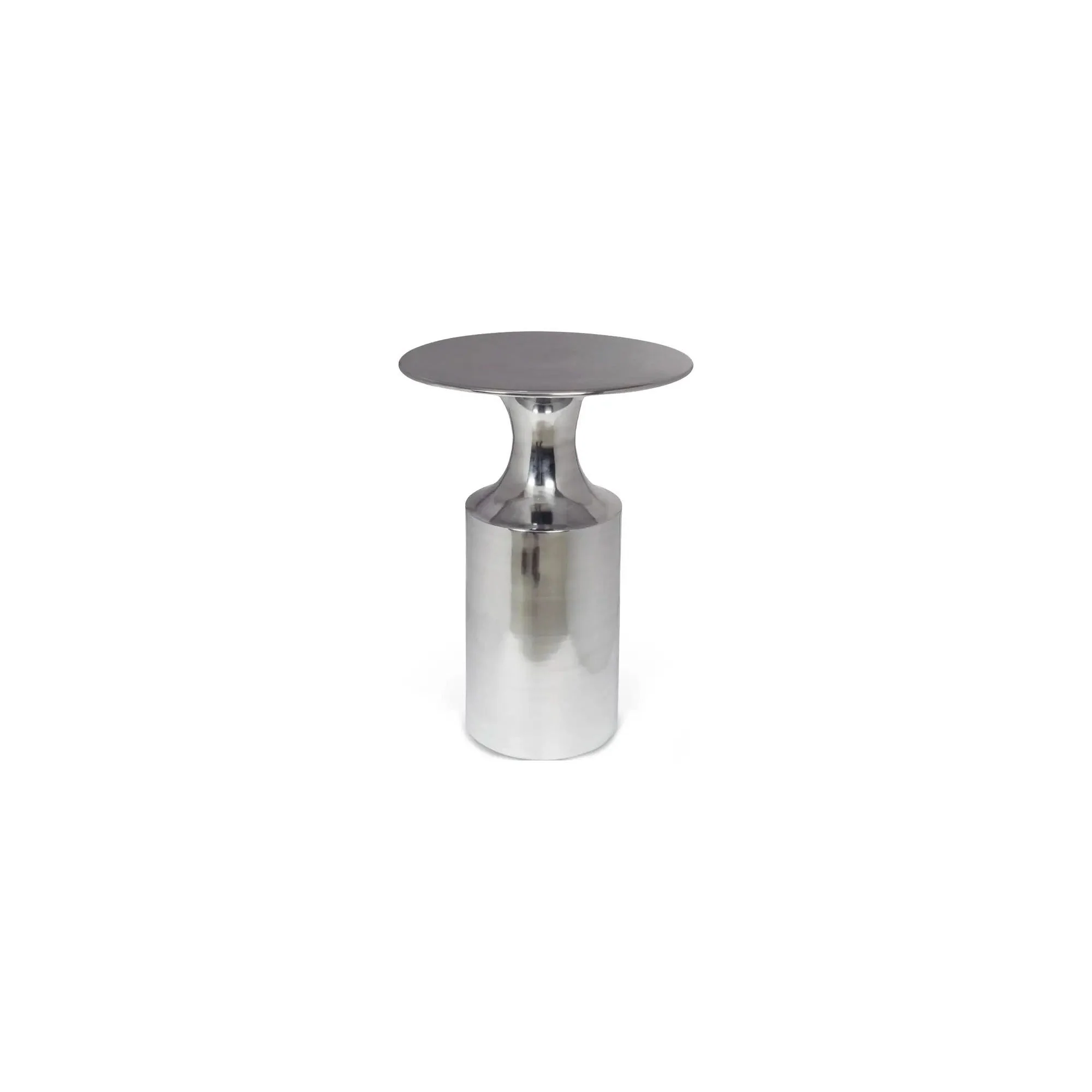 Moe's Home Rassa Silver Accent Table - Image 4