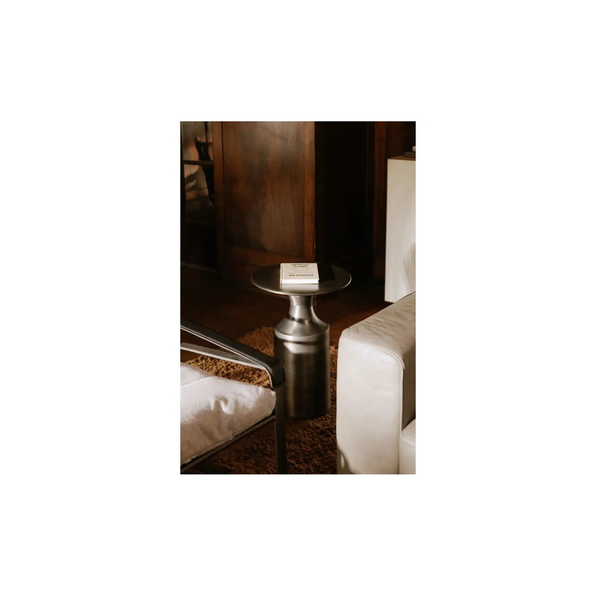 Moe's Home Collection Rassa Zinc Accent Table - Image 2
