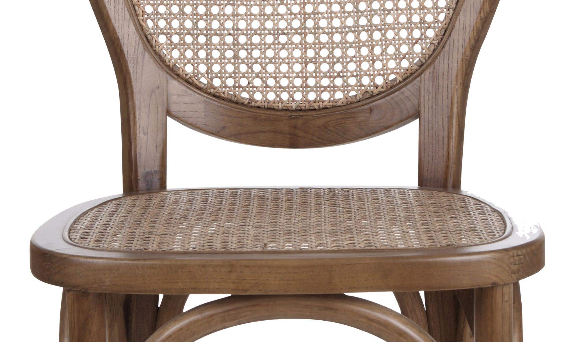 Moe's Home Rivalto Dining Chair Brown - Set Of Two - Image 6