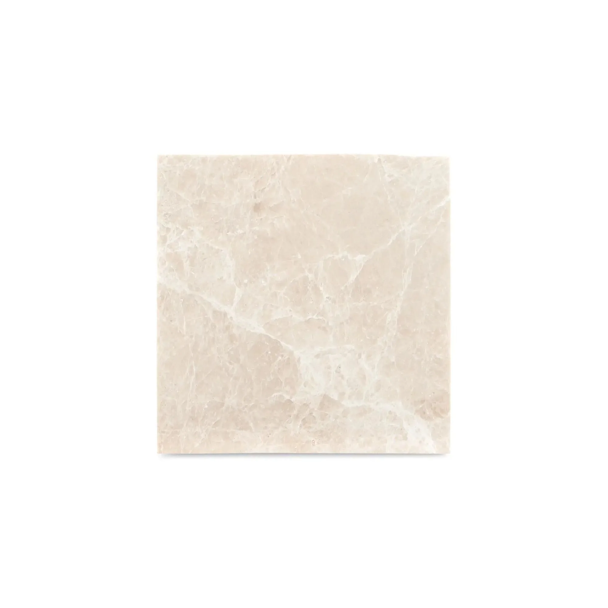 Moe's Home Collection River Botticino Marble Side Table - Image 10