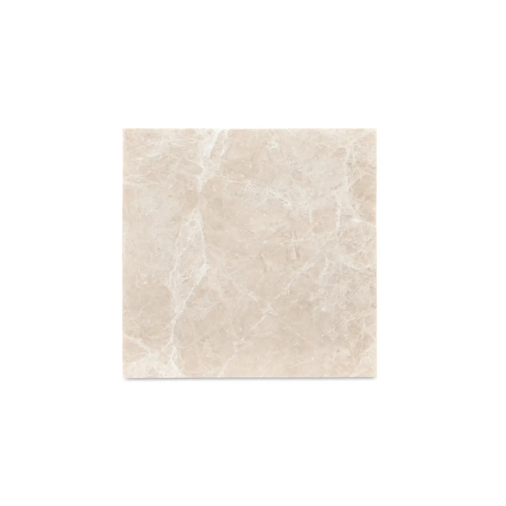 Moe's Home Collection River Botticino Marble Side Table - Image 11