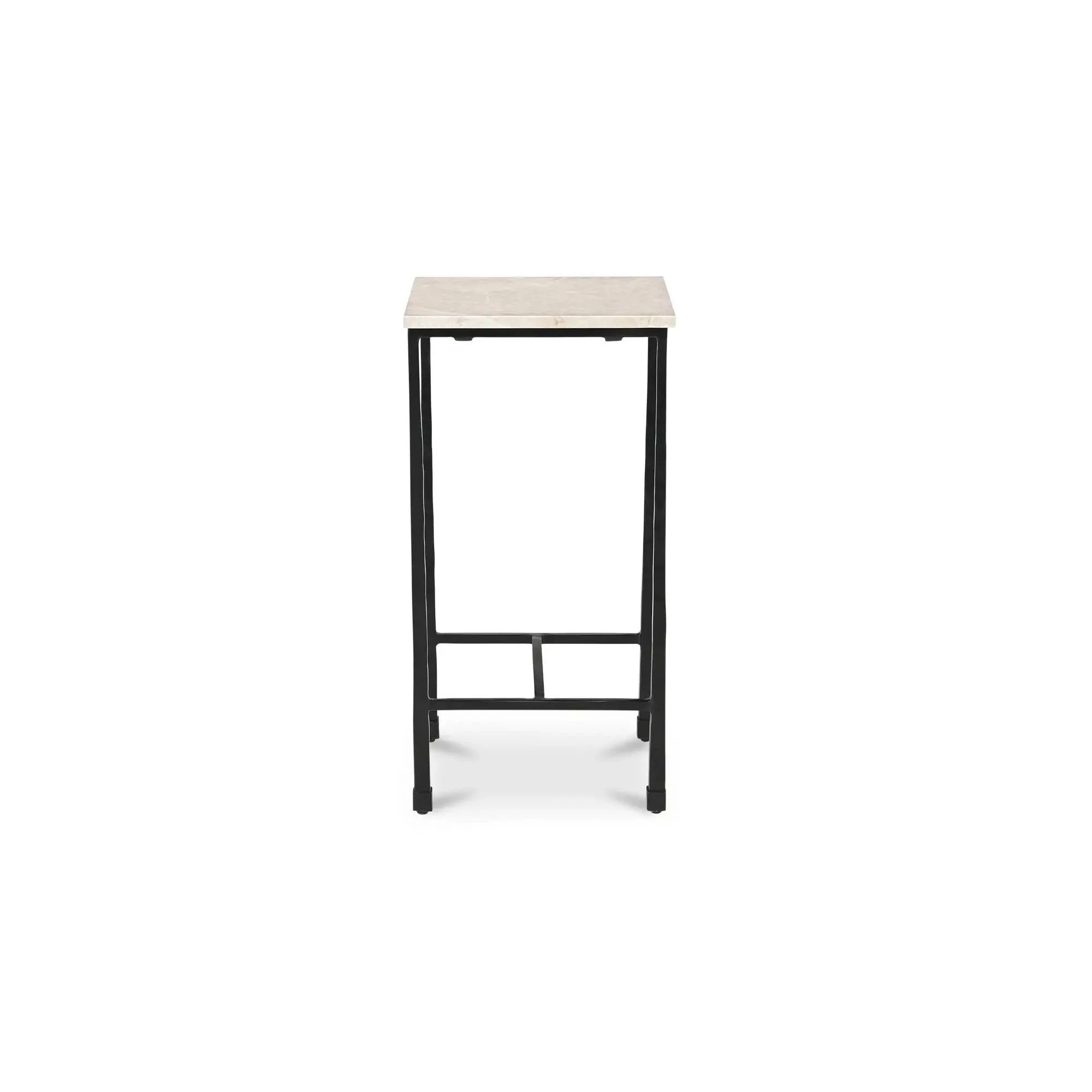 Moe's Home Collection River Botticino Marble Side Table - Image 6