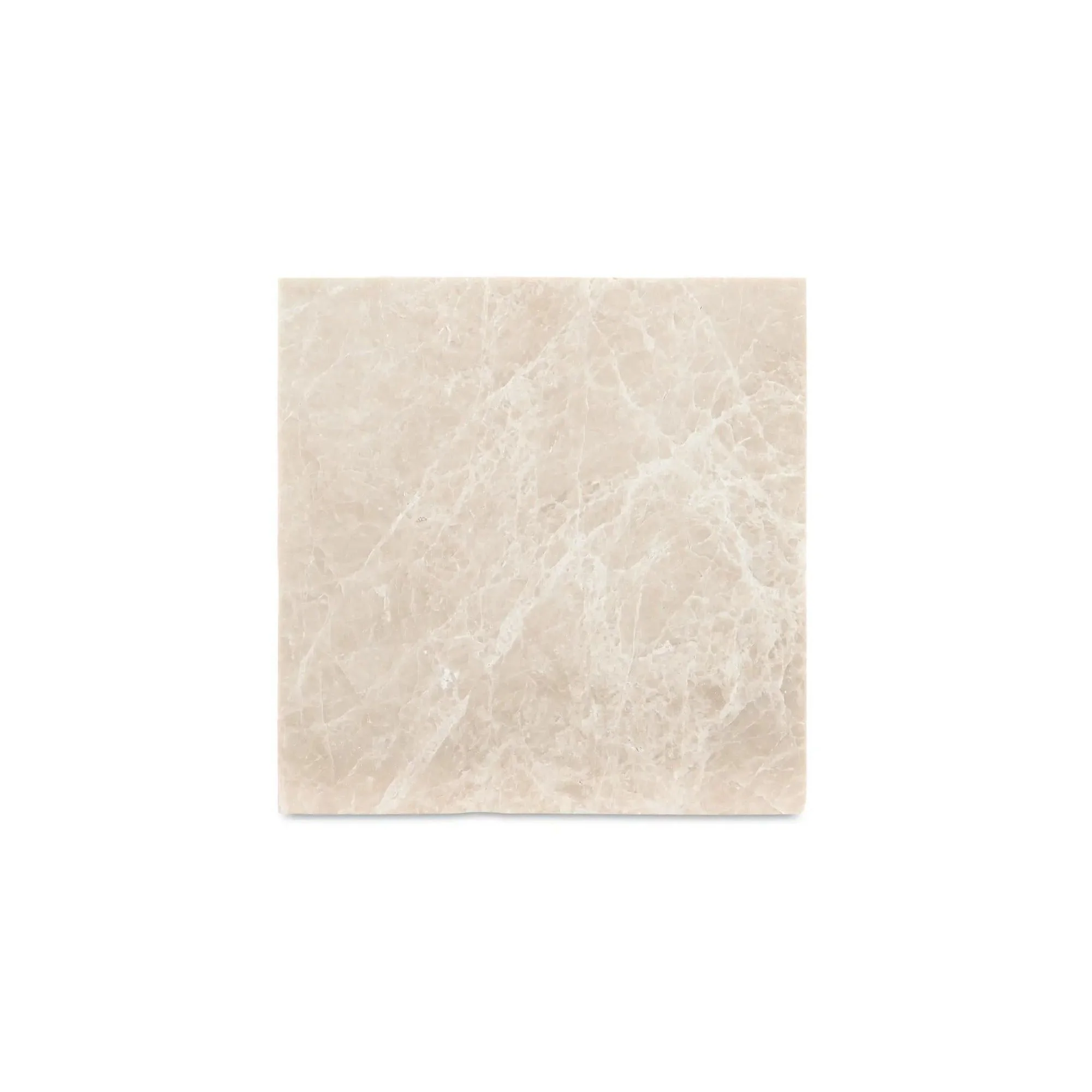 Moe's Home Collection River Botticino Marble Side Table - Image 9