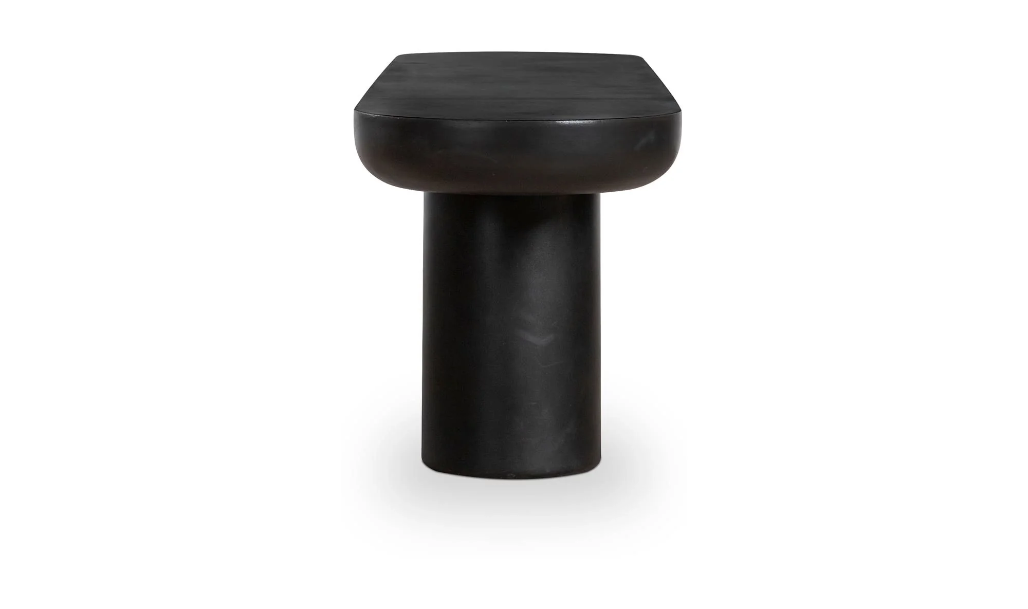 Moe's Home Rocca Bench Black - Image 9