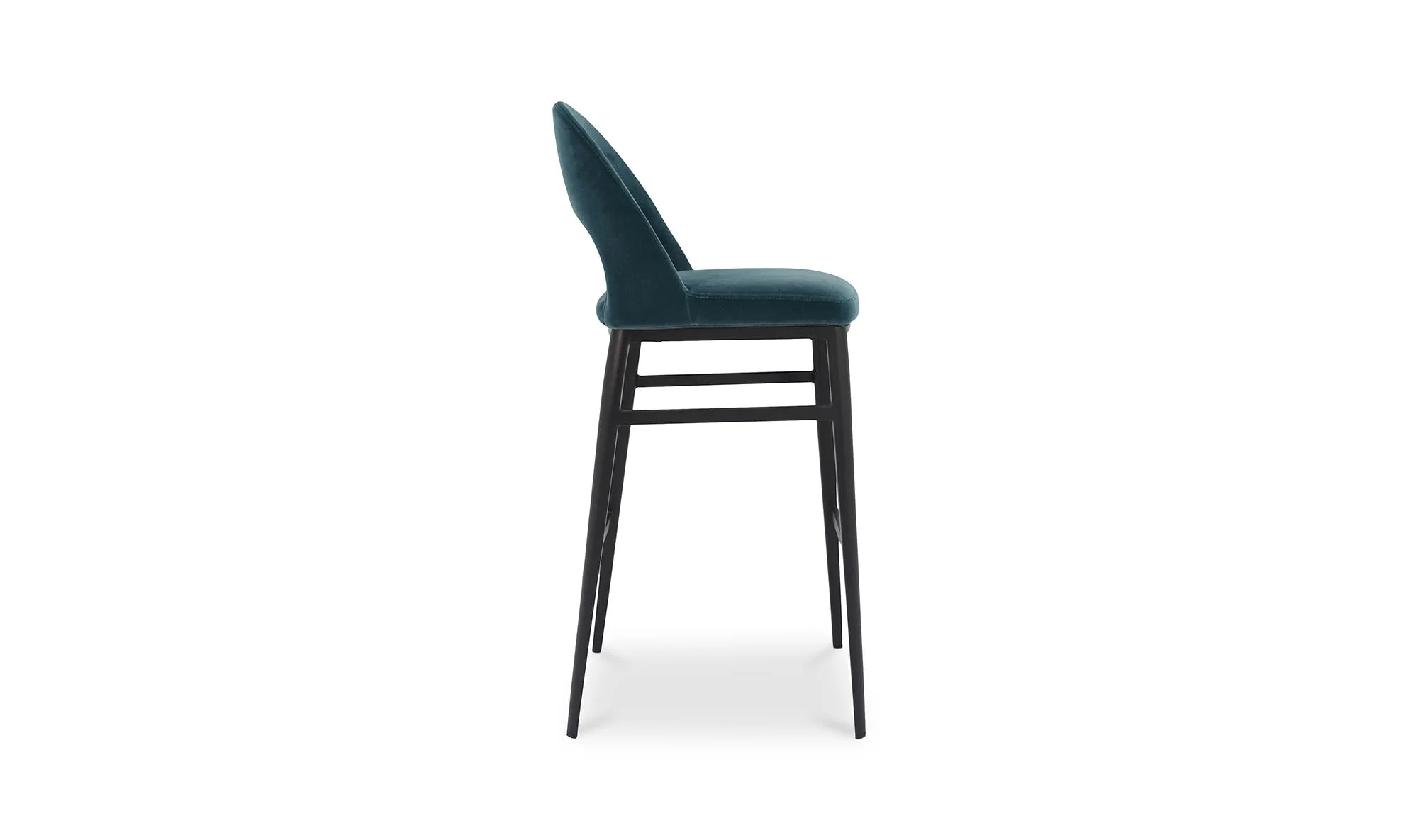 Moe's Home Roger Bar Stool Teal - Image 4