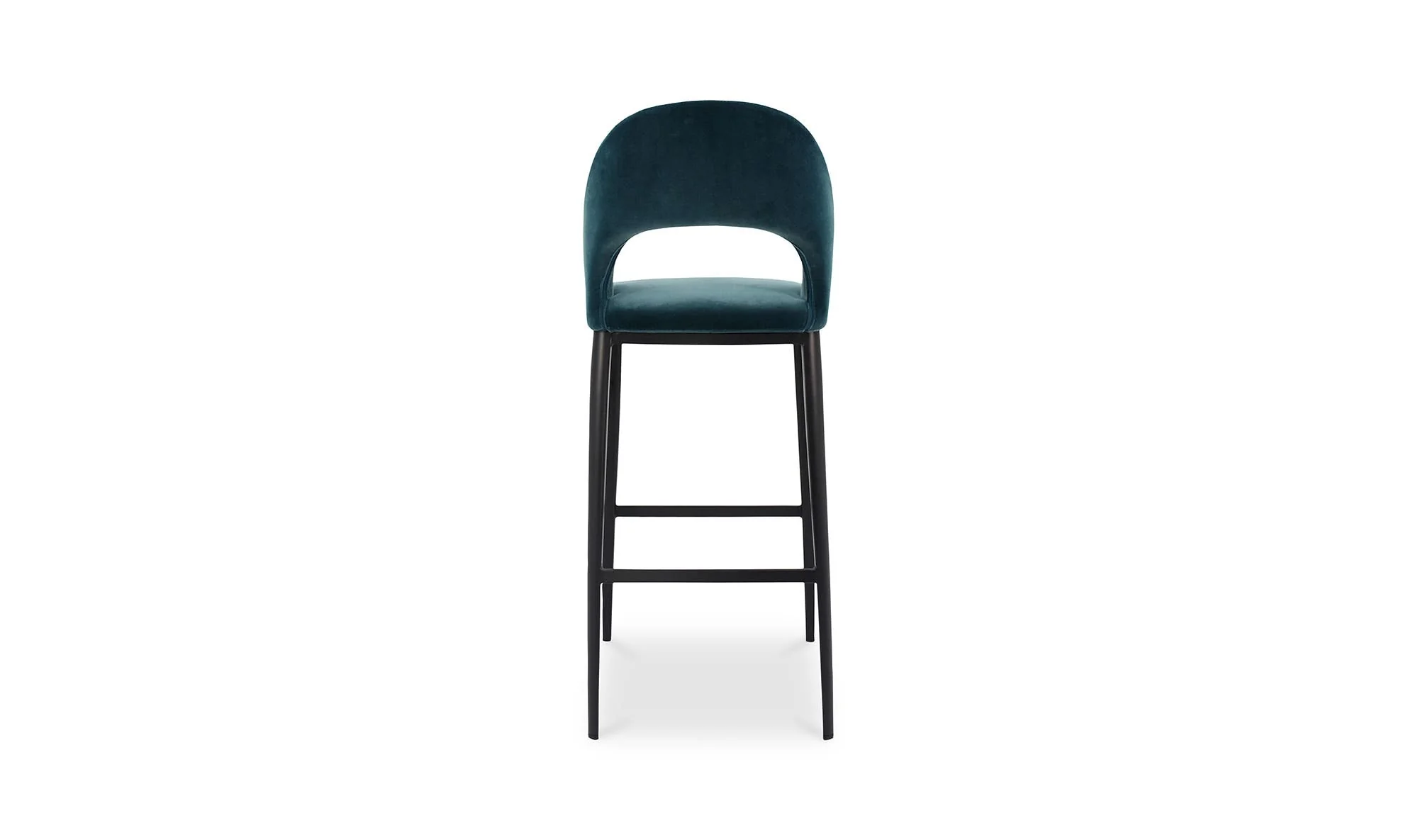 Moe's Home Roger Bar Stool Teal - Image 5