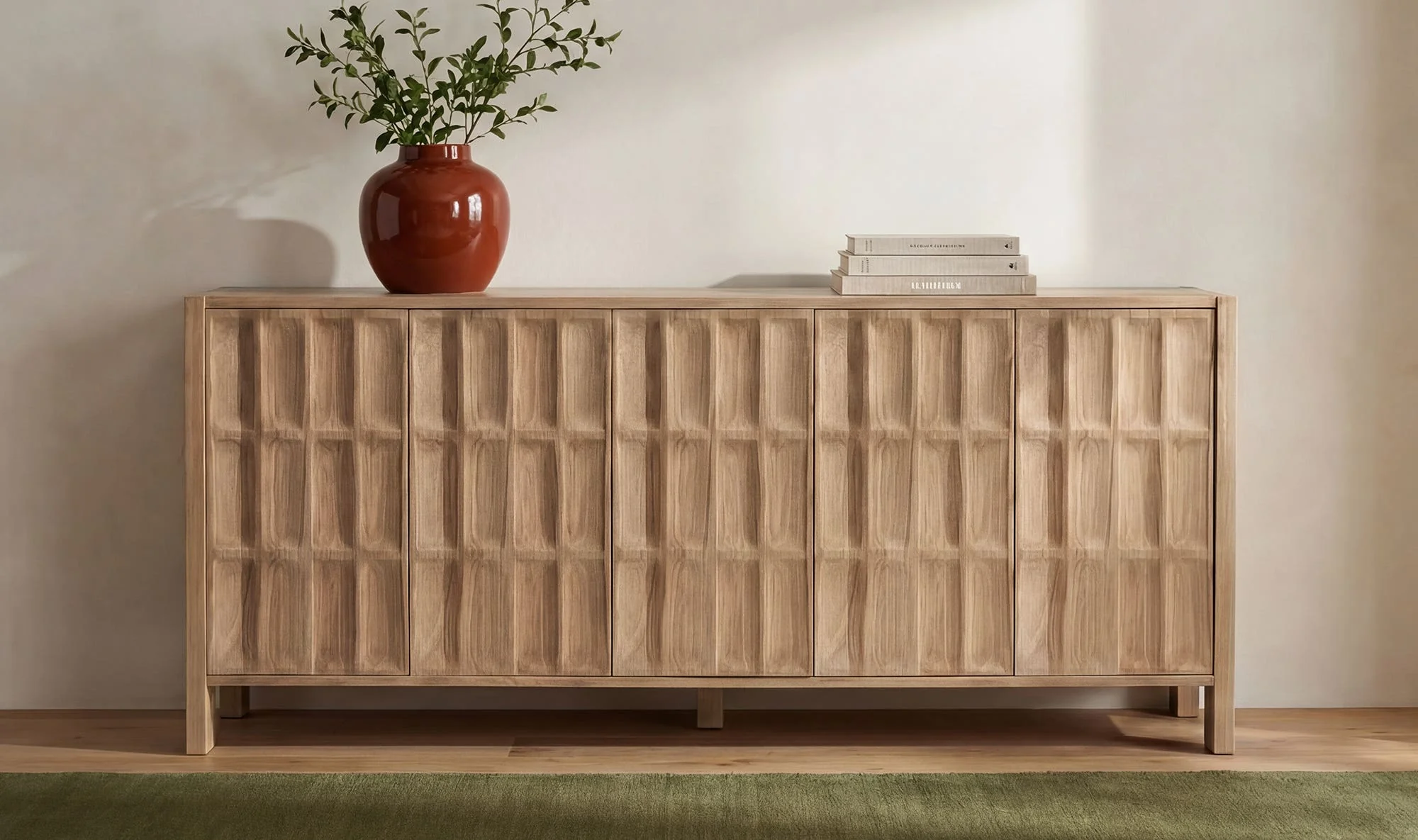 Moe's Home Roland Sideboard Natural - Image 2