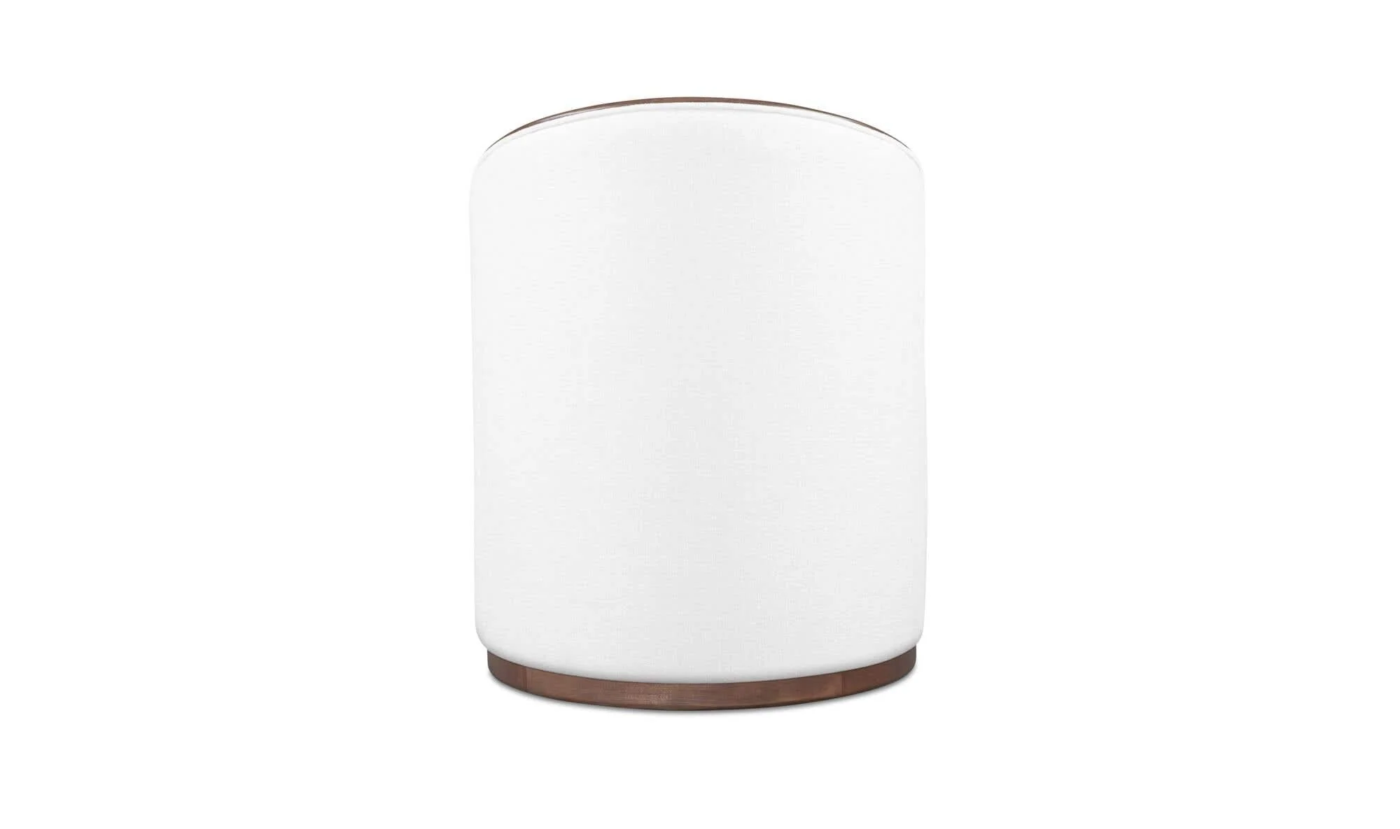 Moe's Home Rossi Swivel Dining Chair Cream - Image 3
