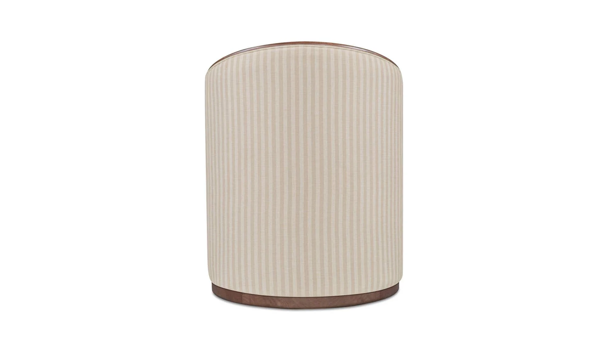 Moe's Home Rossi Swivel Dining Chair Stripe - Image 6