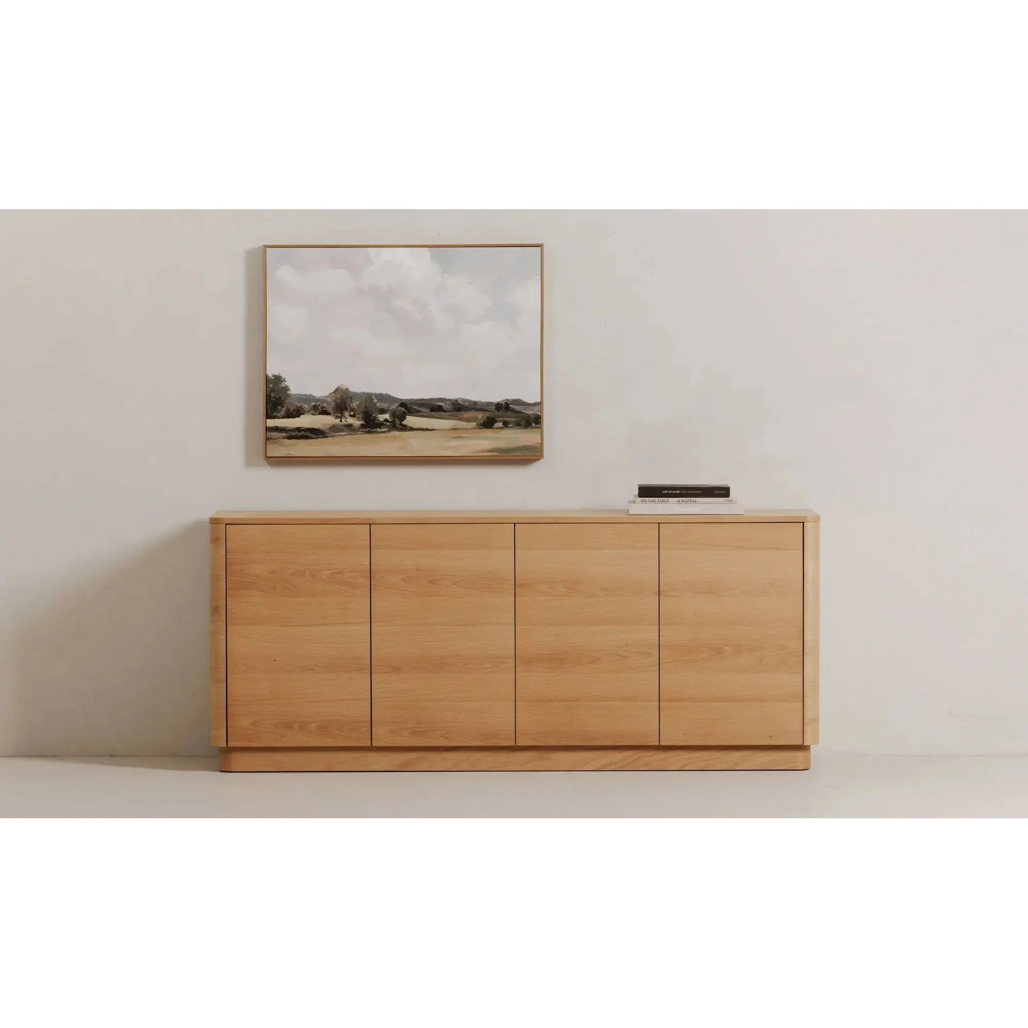 Moe's Home Collection Round Off Natural Oak Sideboard - Image 2