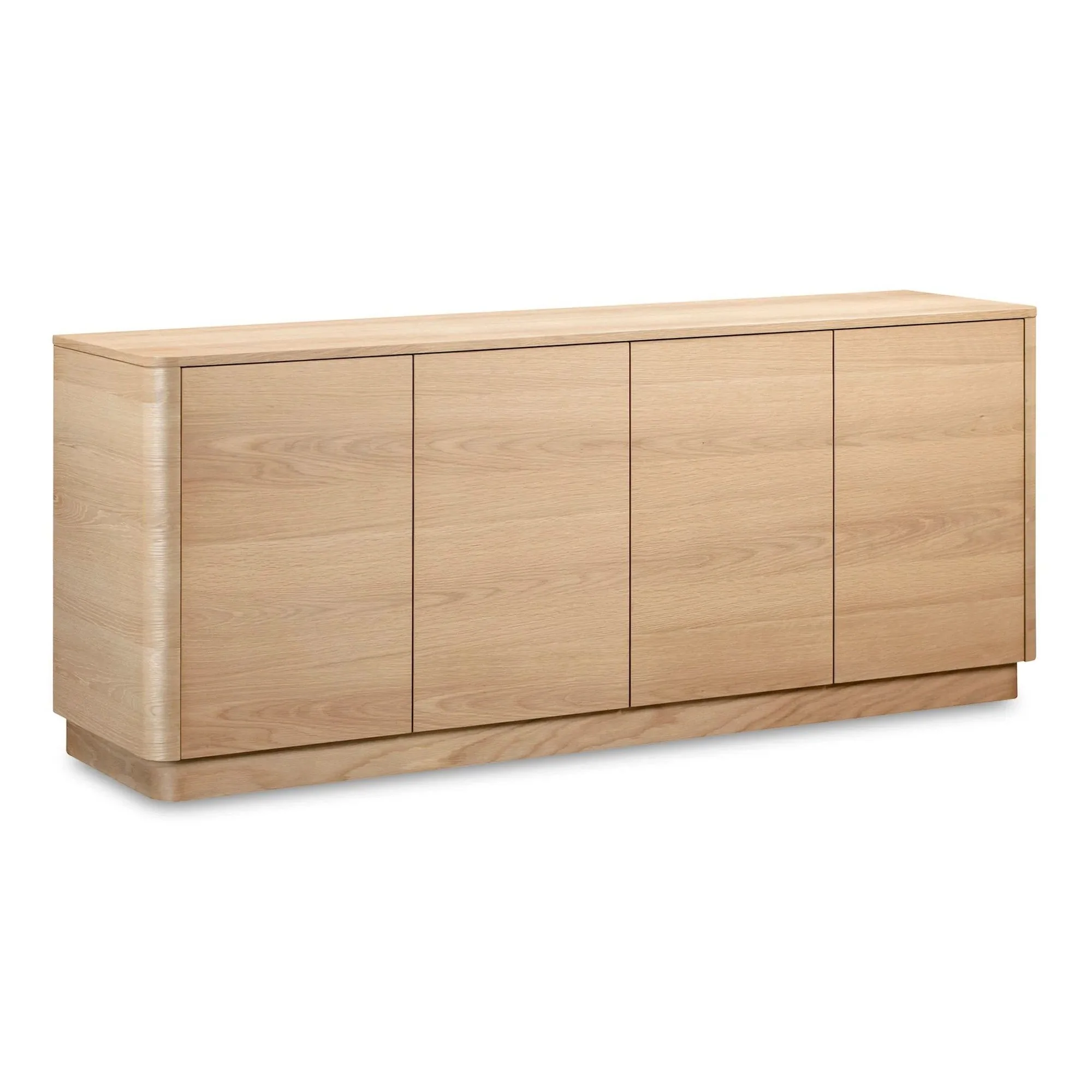 Moe's Home Collection Round Off Natural Oak Sideboard - Image 5