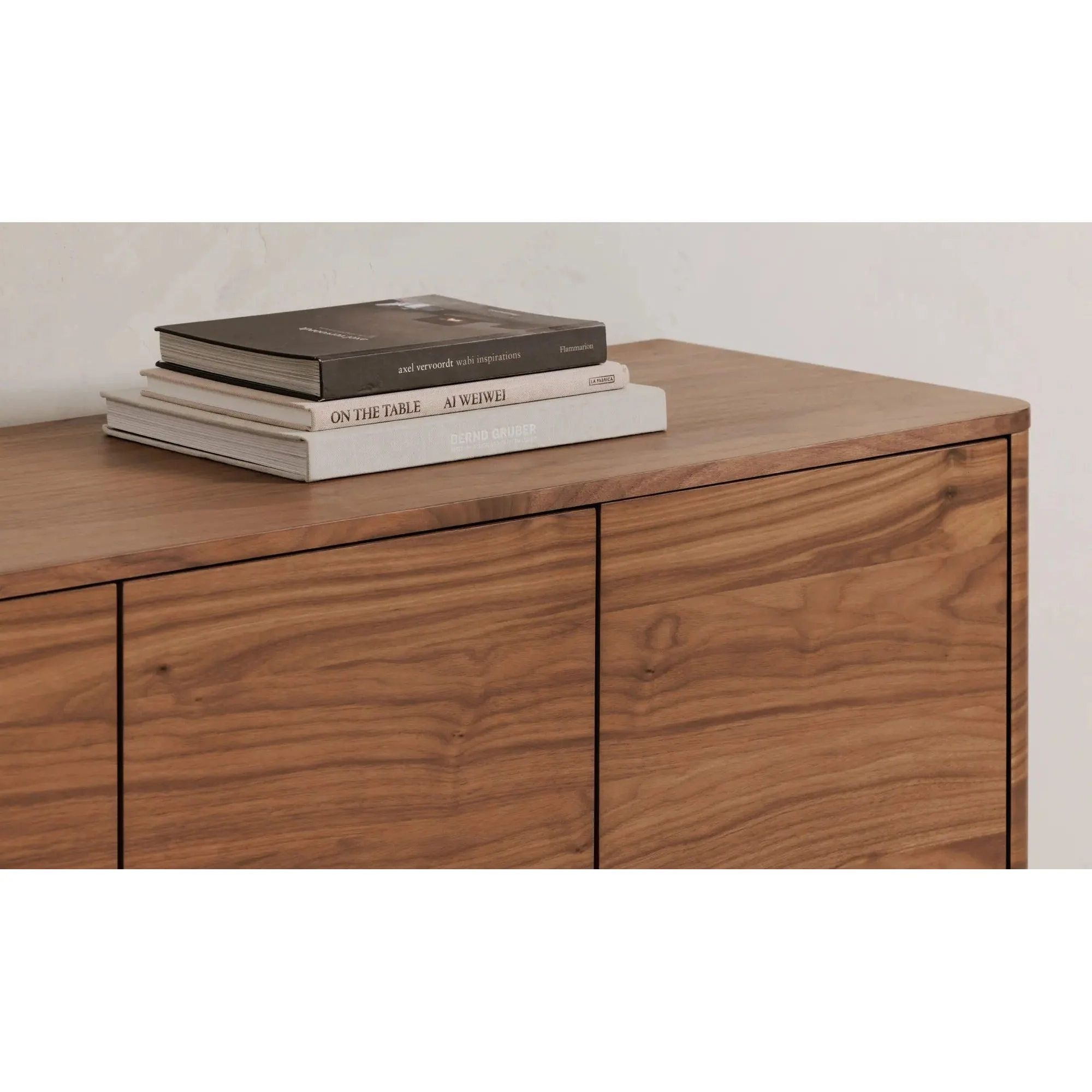 Moe's Home Collection Round Off Walnut Brown Sideboard - Image 11