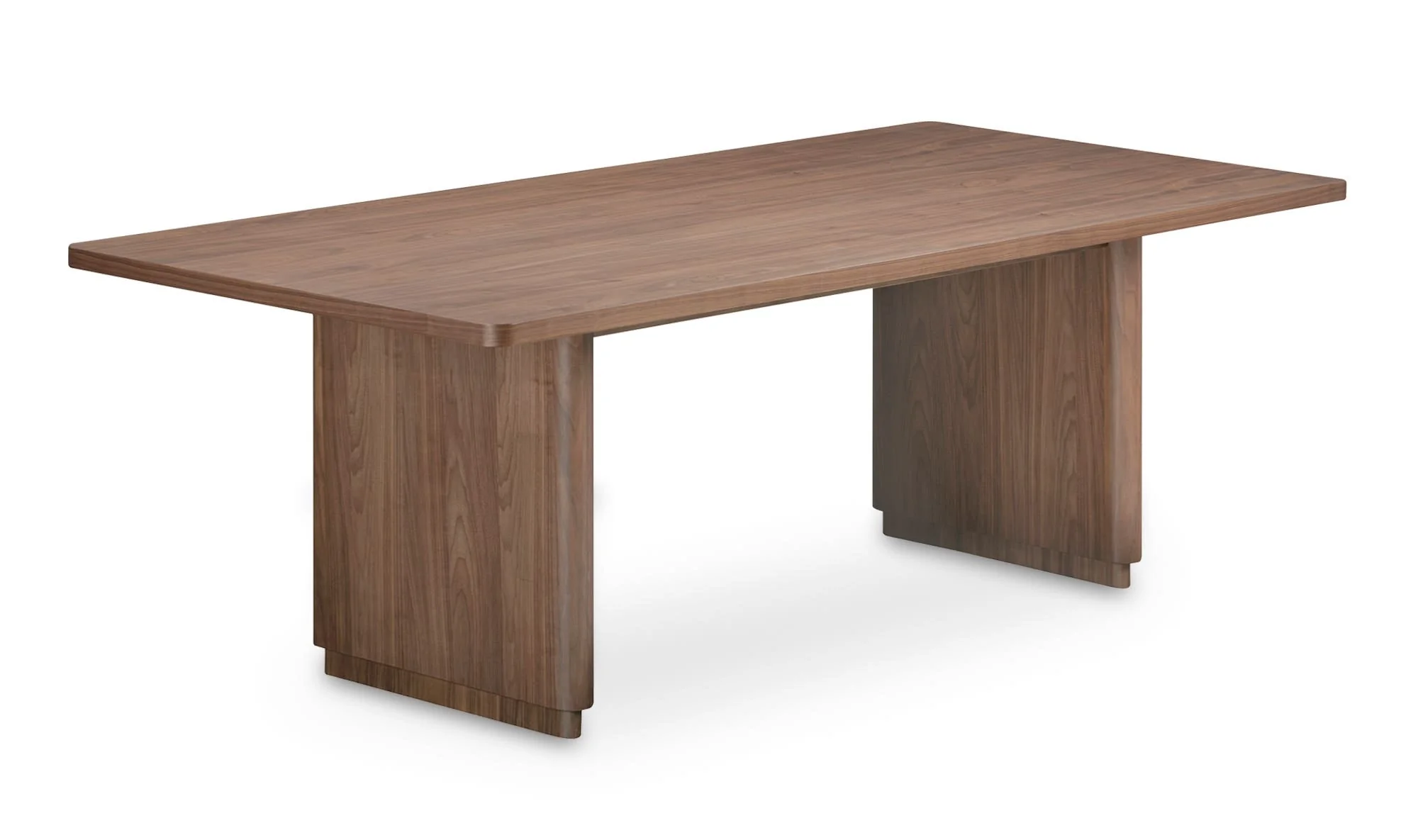 Moe's Home Round Off Small Dining Table Walnut Brown - Image 4