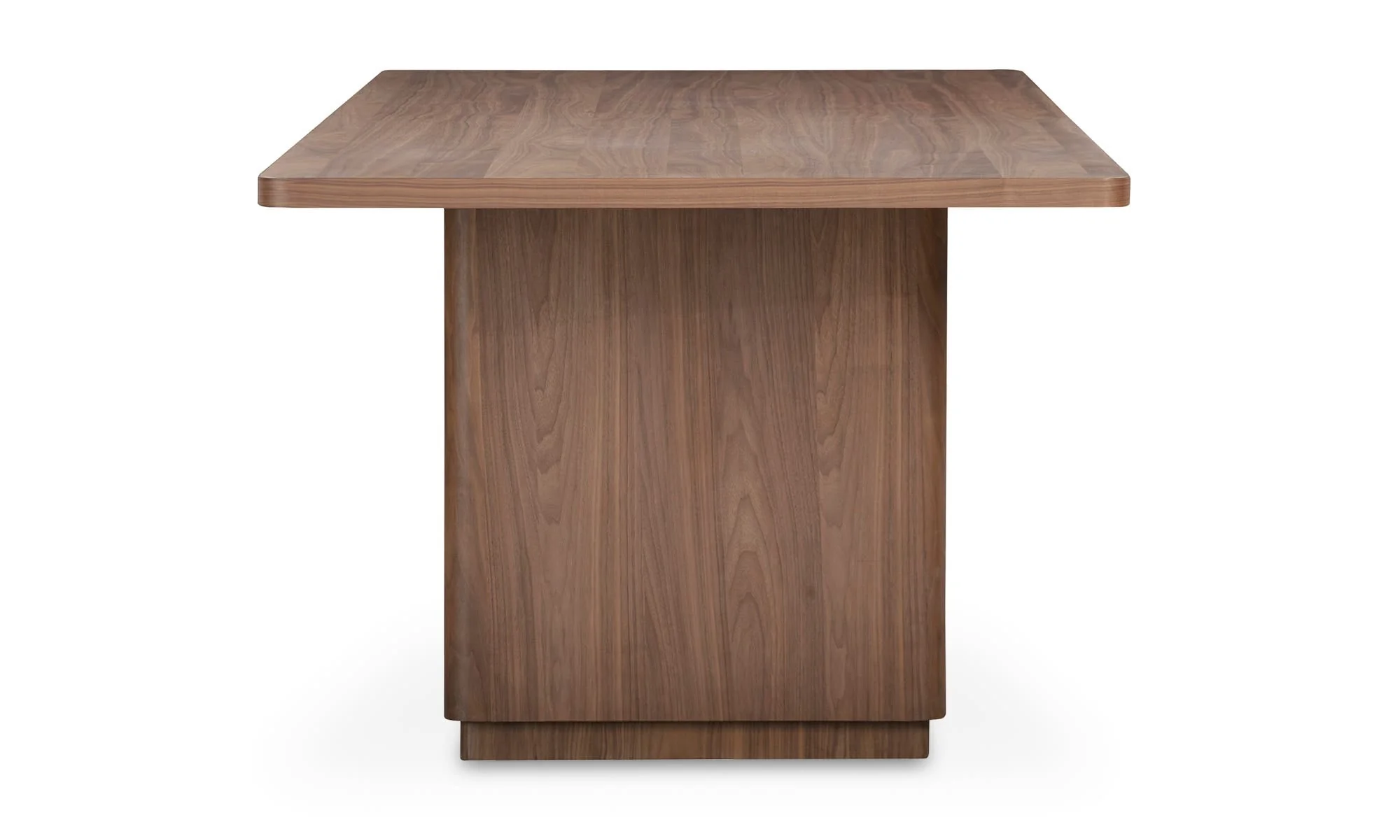 Moe's Home Round Off Small Dining Table Walnut Brown - Image 5