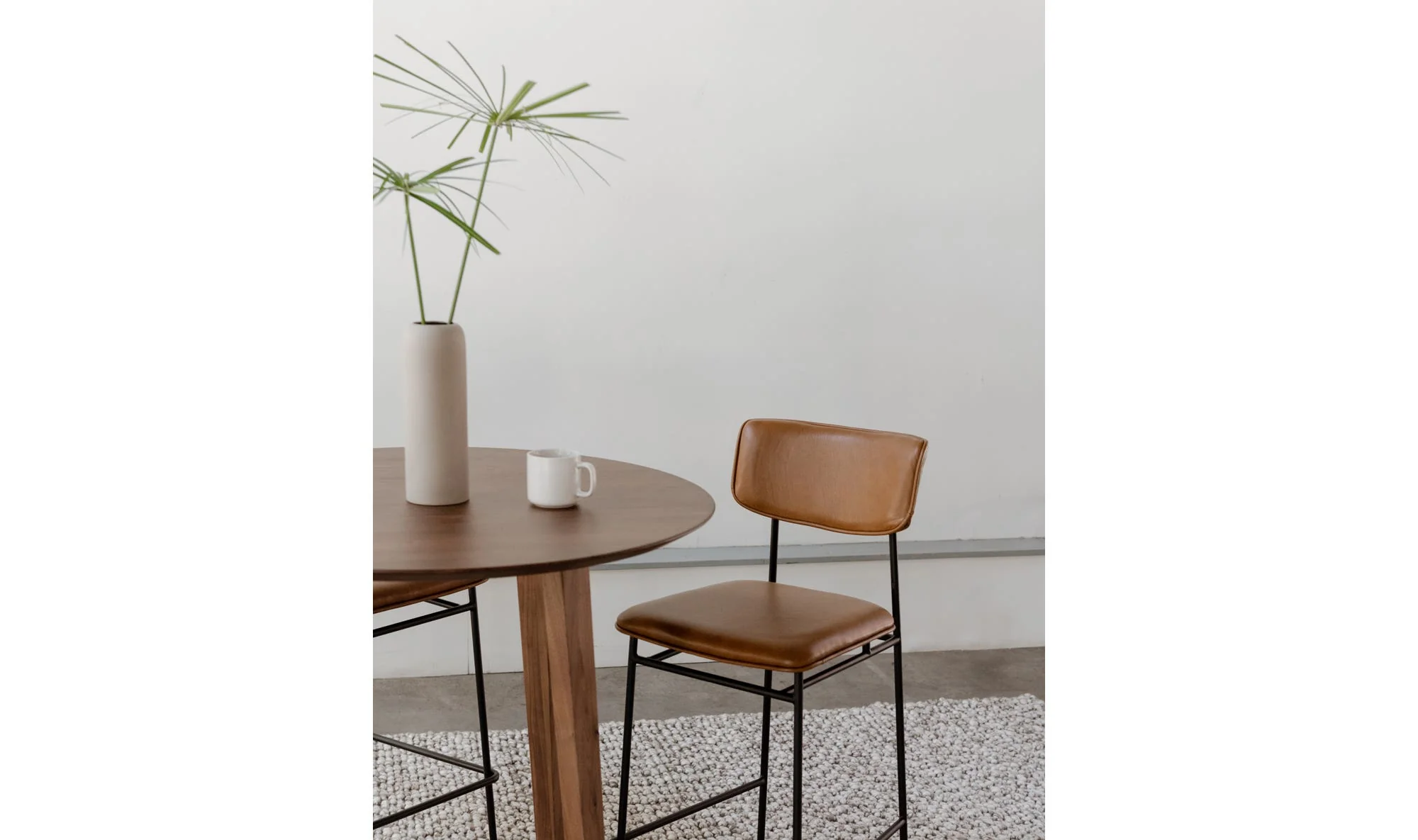 Moe's Home Sailor Counter Stool Brown - Image 3