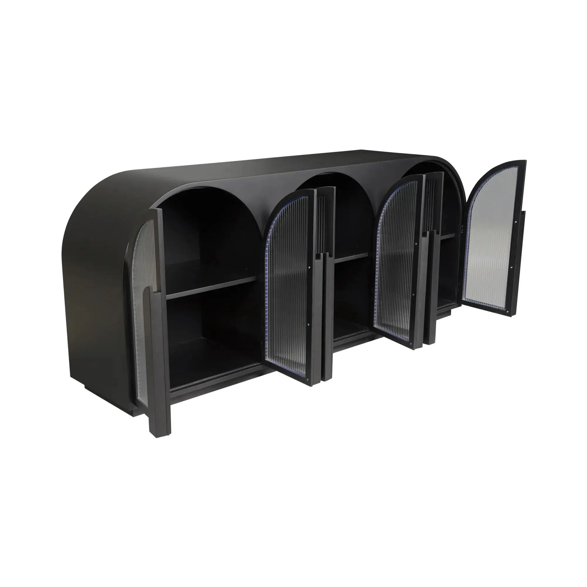 Moe's Home Collection Salone Black Sideboard - Image 9
