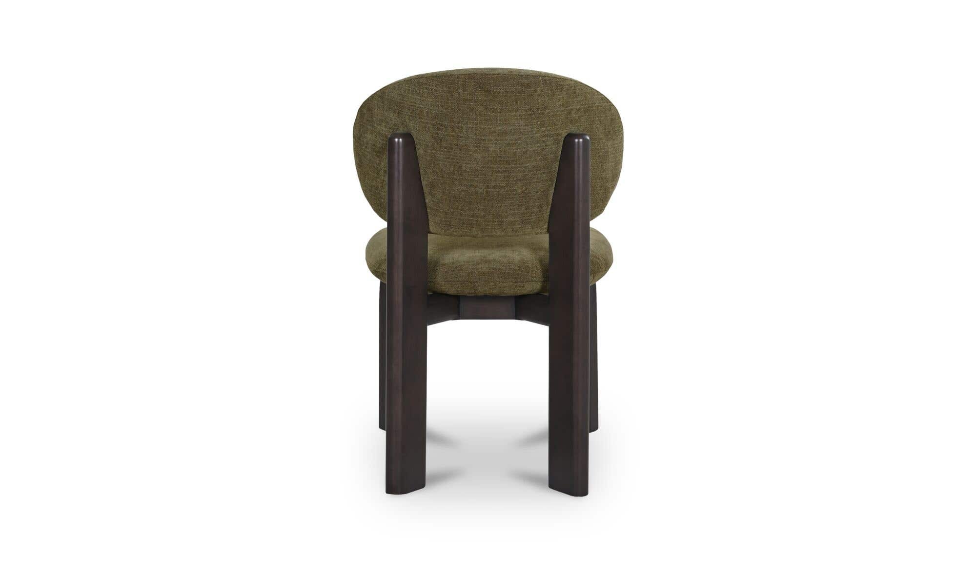 Moe's Home Sami Dining Chair Olive Set of Two - Image 5