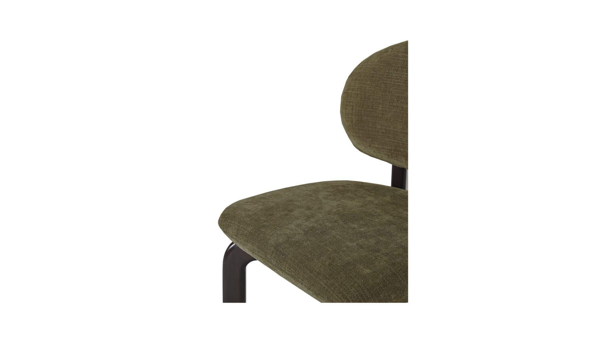 Moe's Home Sami Dining Chair Olive Set of Two - Image 6