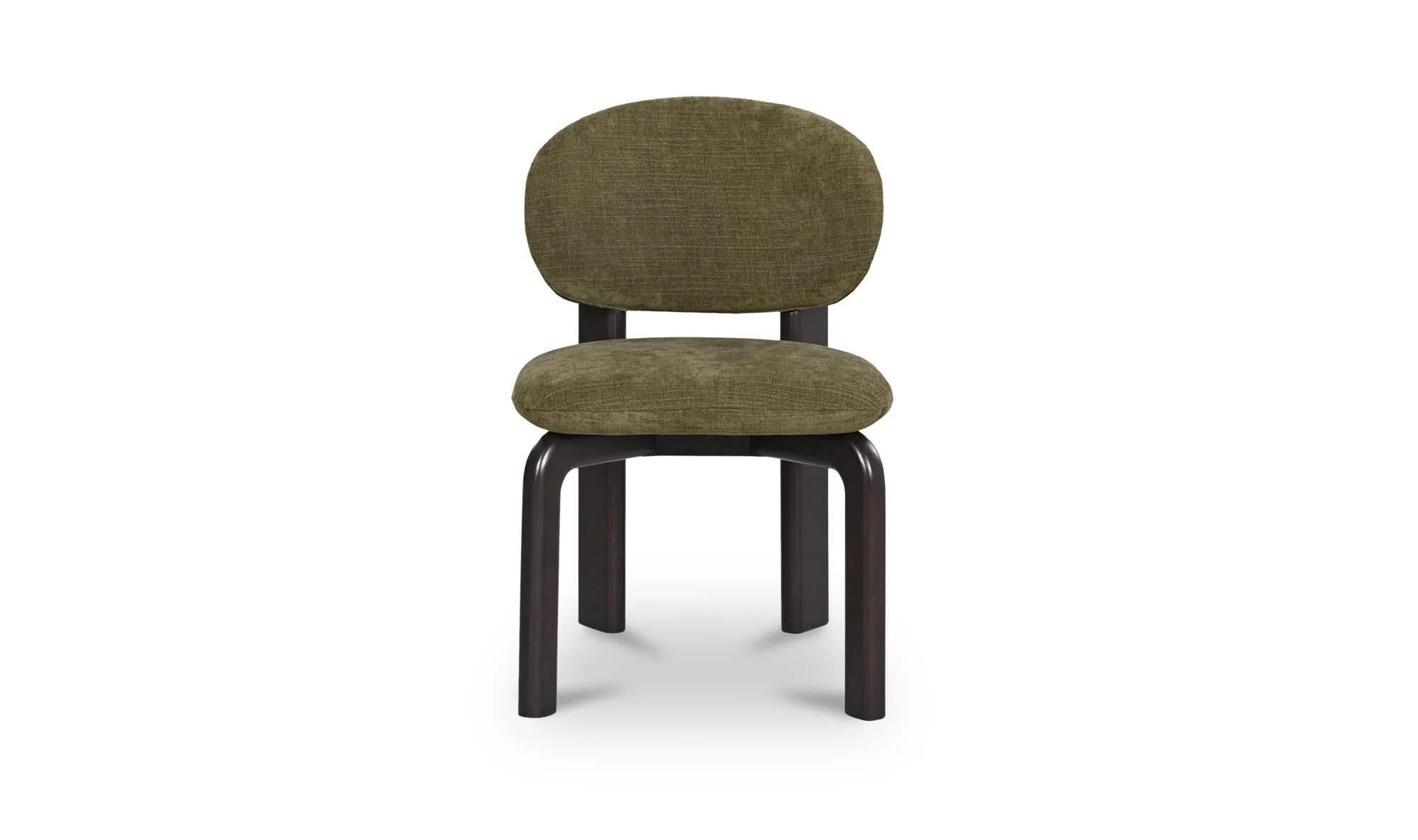 Moe's Home Sami Dining Chair Olive Set of Two - Image 8