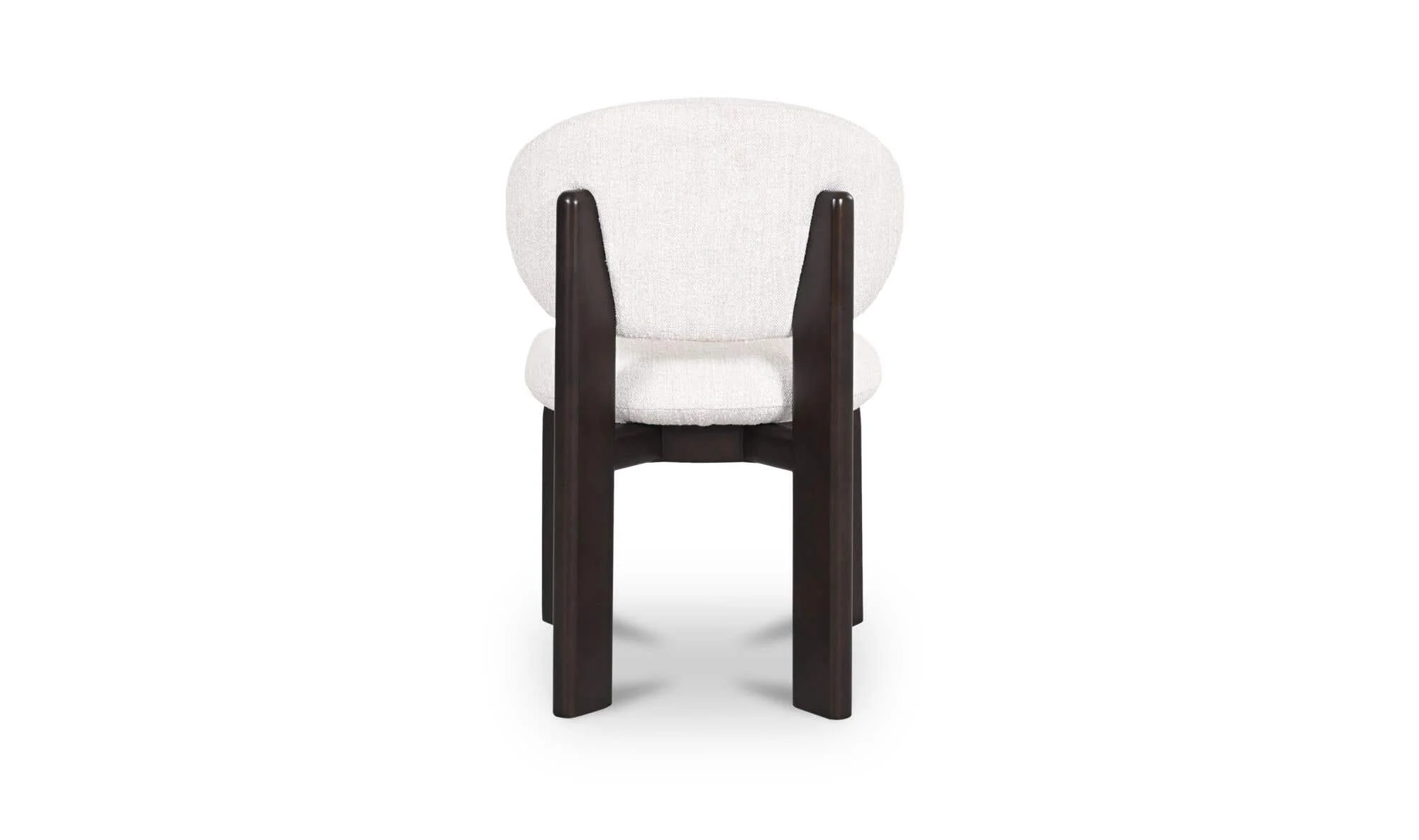 Moe's Home Sami Dining Chair White Set Of Two - Image 5