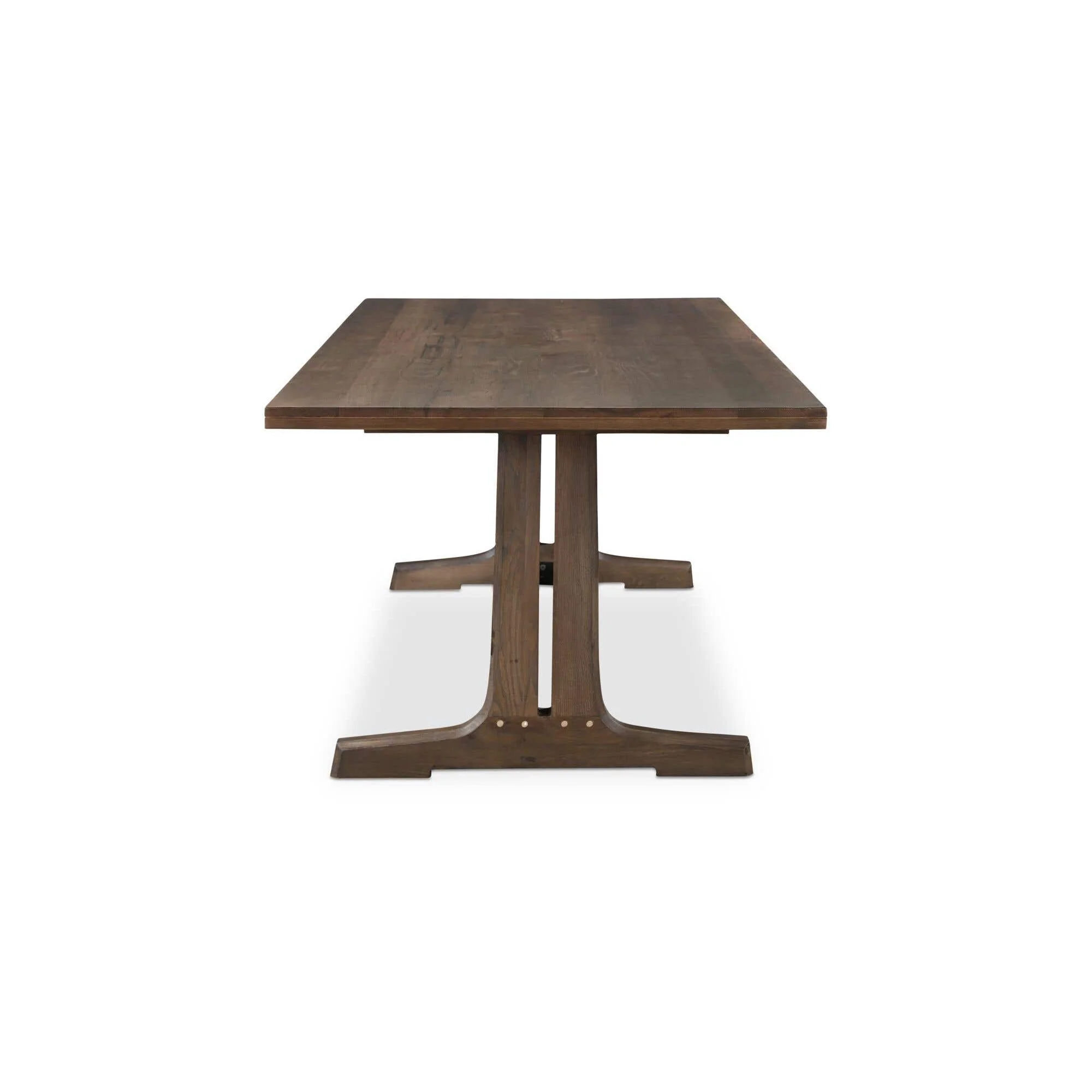 Moe's Home Samuel Dining Table Dark Brown - Image 4