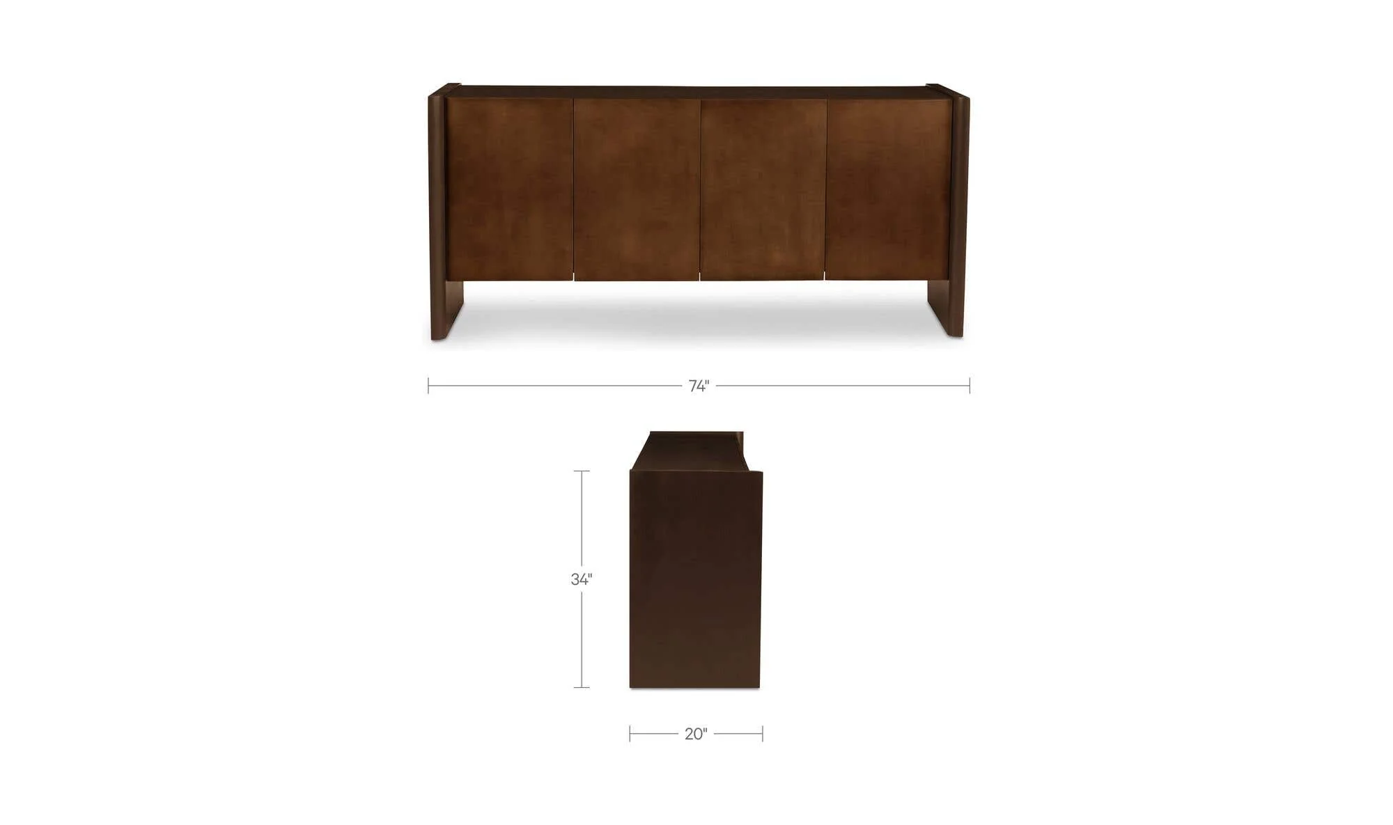 Moe's Home Sanna Sideboard - Image 10