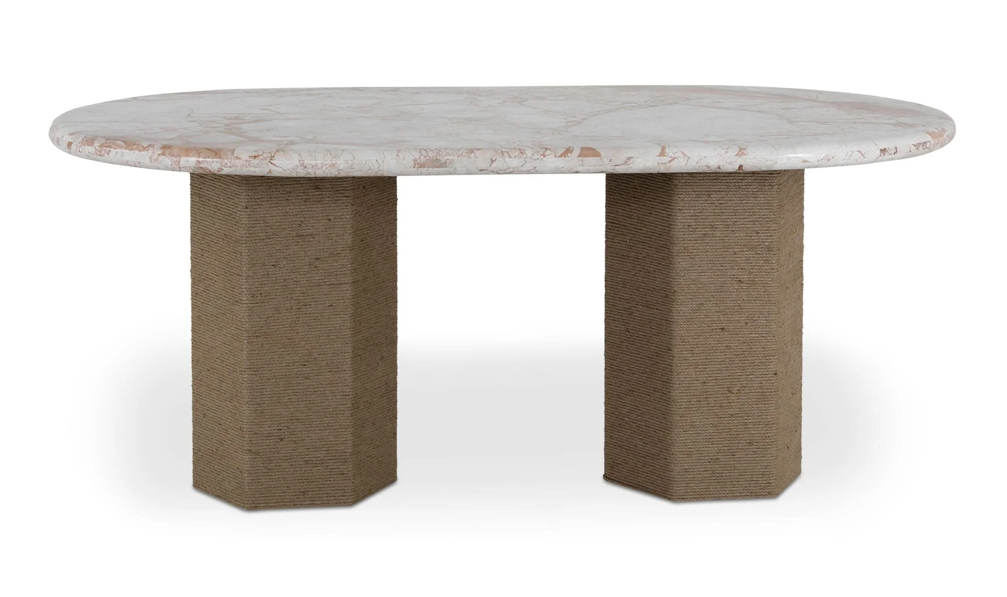 Moe's Home Sartoria Dining Table Breccia Marble