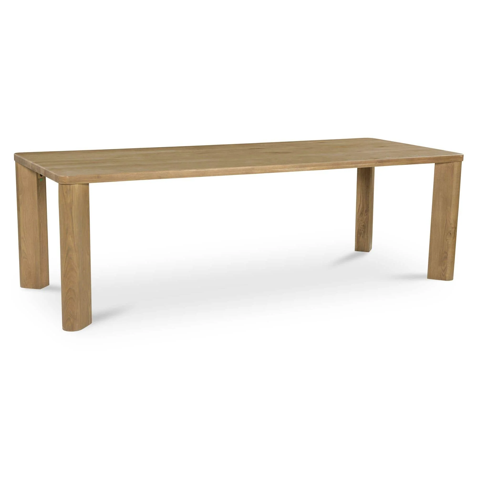 Moe's Home Segment Dining Table Wood Large Heritage Brown - Image 5
