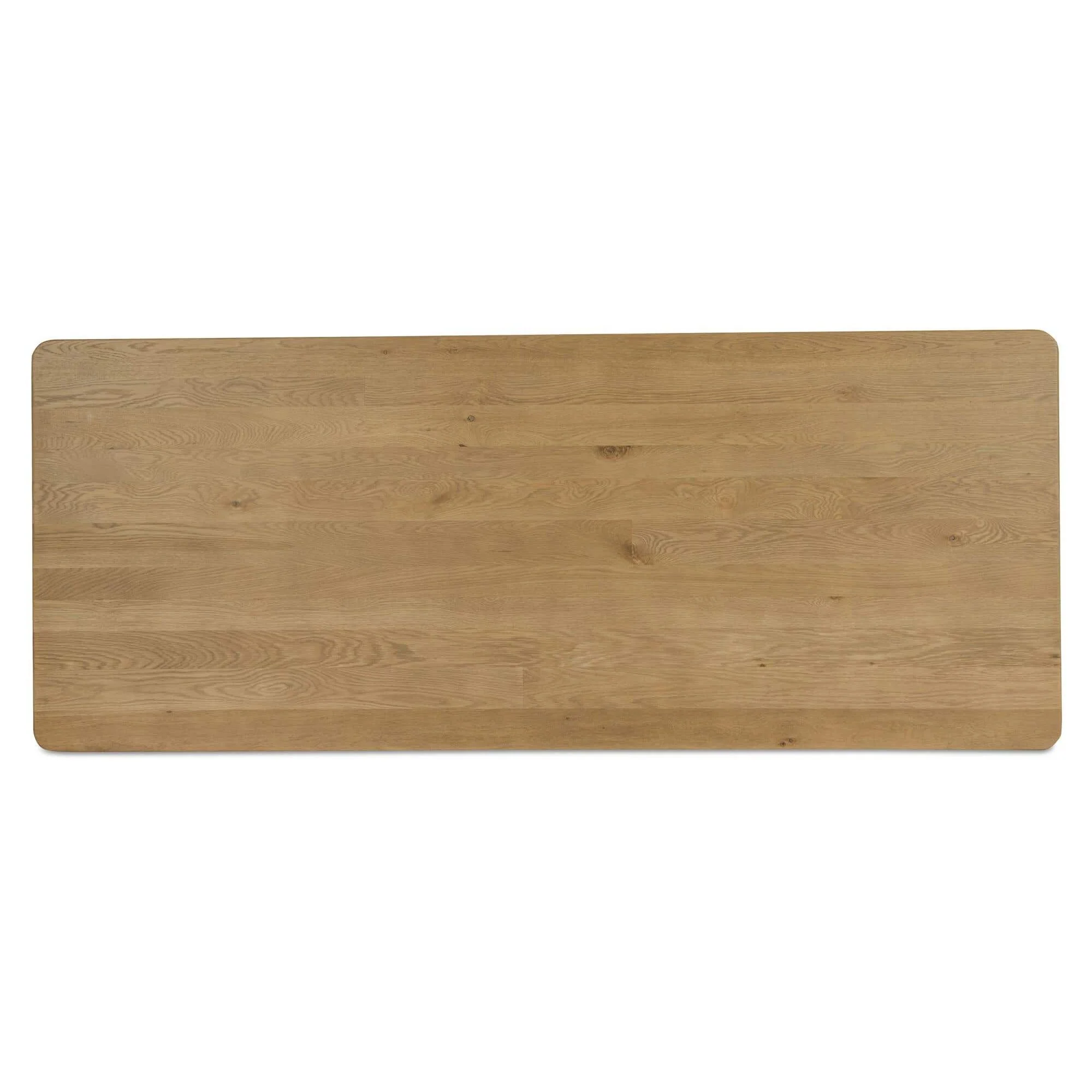 Moe's Home Segment Dining Table Wood Large Heritage Brown - Image 6